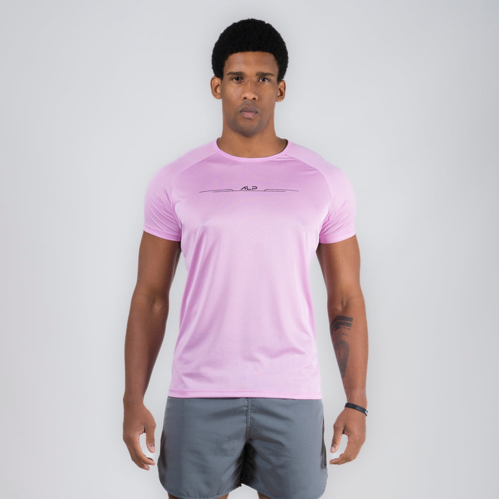 Camiseta Dry Fit Balance Rosa Pétala