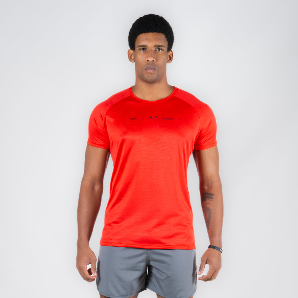 Camiseta Dry Fit Balance Vermelho Acerola