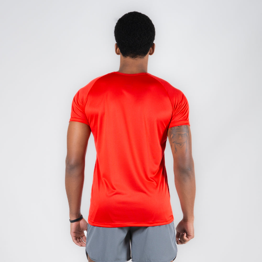Camiseta Dry Fit Balance Vermelho Acerola