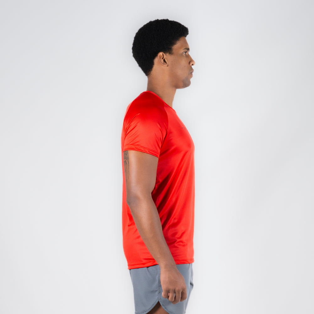 Camiseta Dry Fit Balance Vermelho Acerola