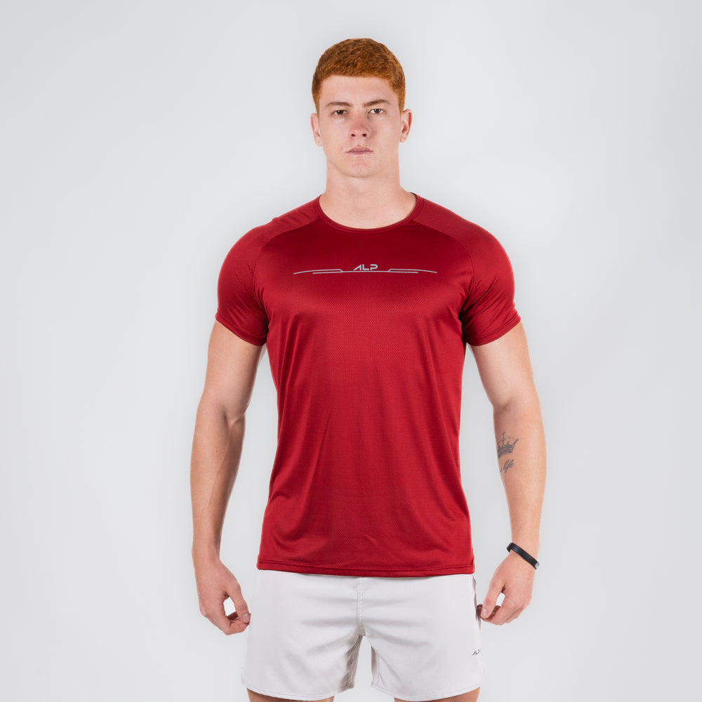 Camiseta Dry Fit Balance Vermelho Biking