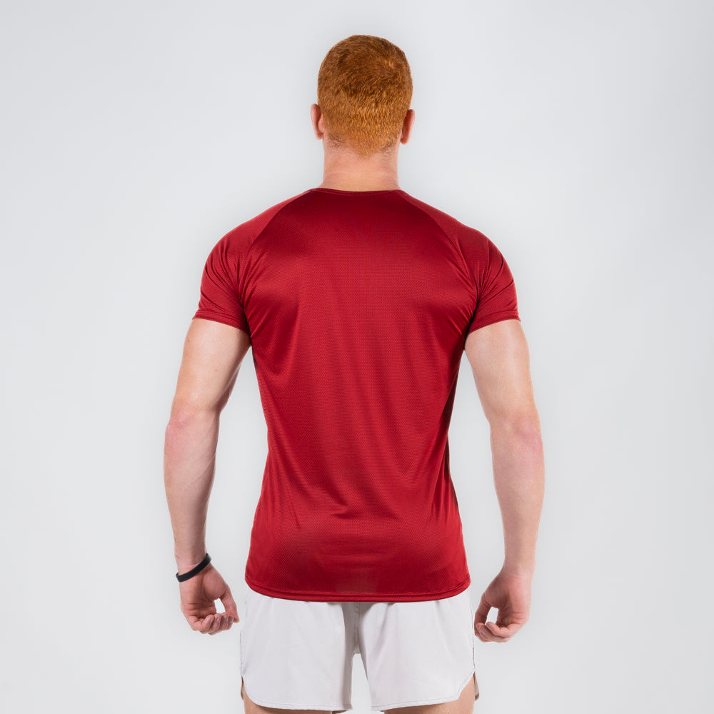 Camiseta Dry Fit Balance Vermelho Biking