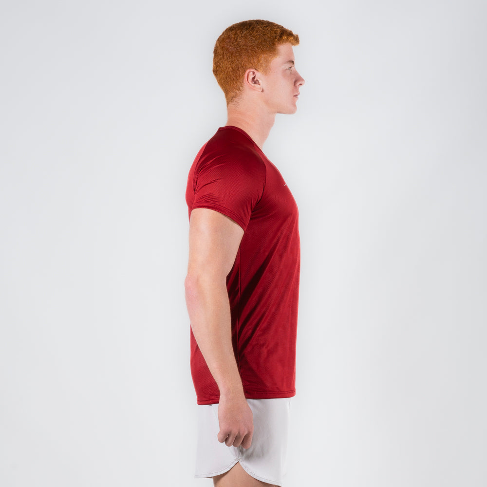 Camiseta Dry Fit Balance Vermelho Biking