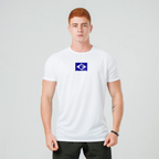 Camiseta Dry Fit Brasão Branco