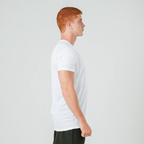 Camiseta Dry Fit Brasão Branco