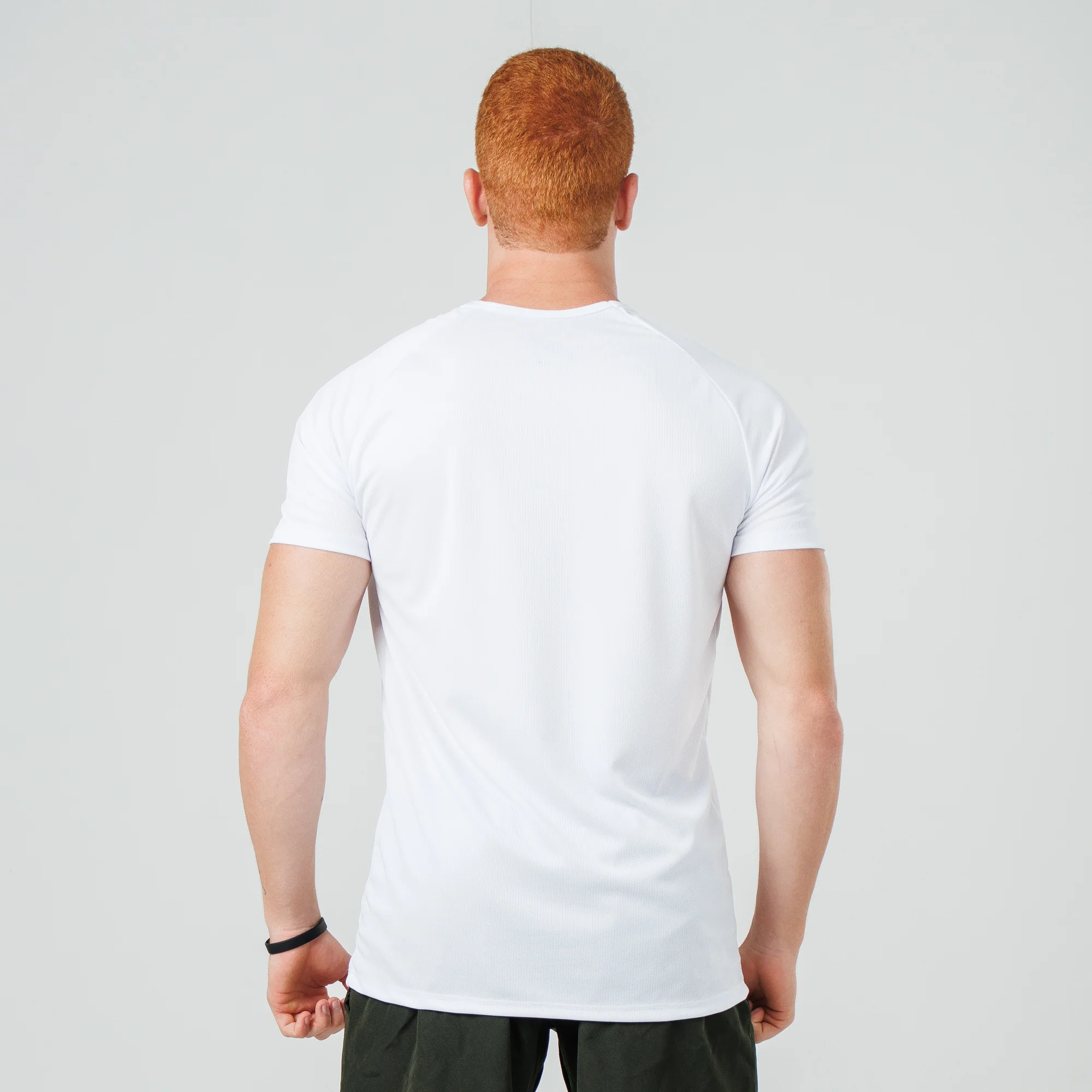 Camiseta Dry Fit Brasão Branco