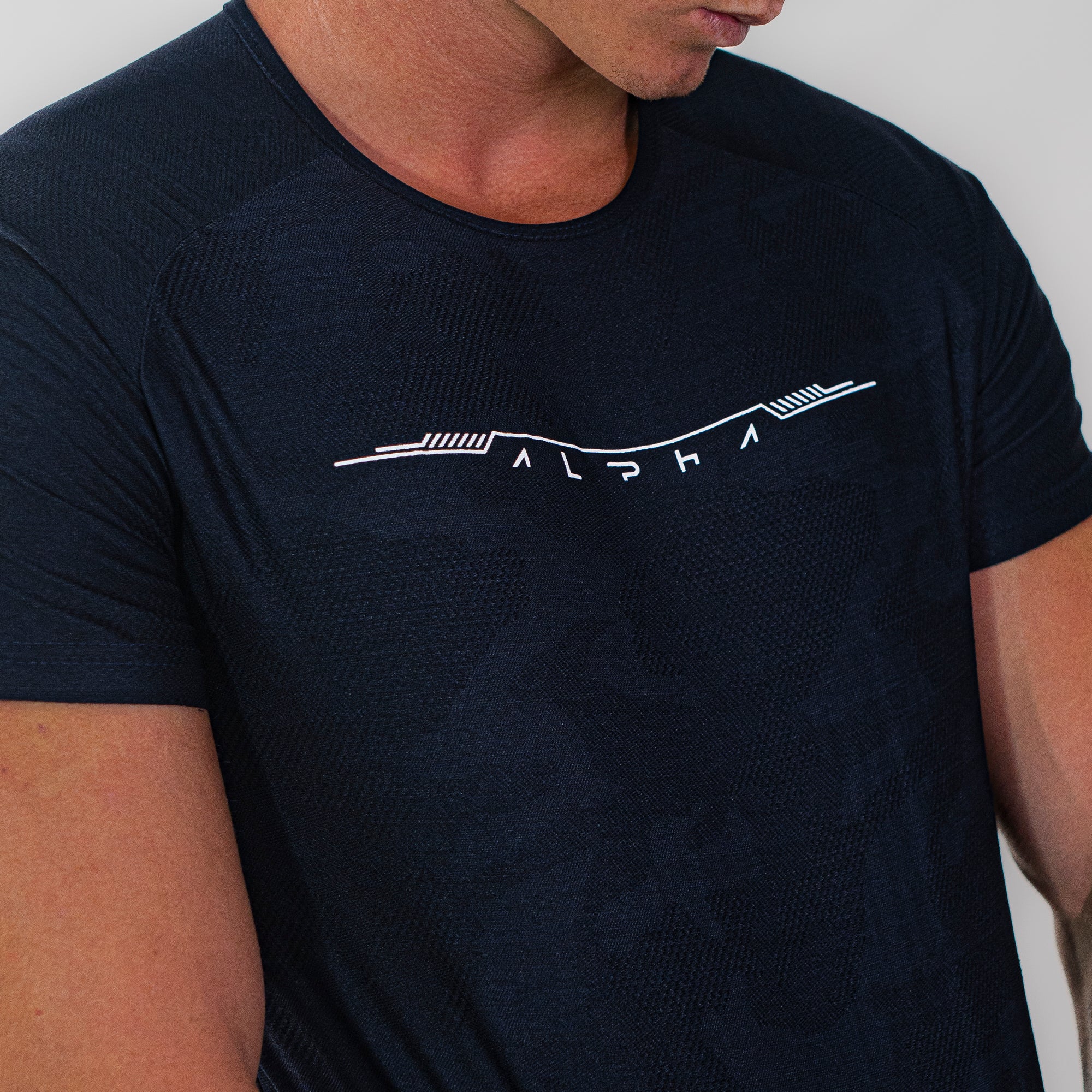 Camiseta Dry Haze Horizon Azul Marinho