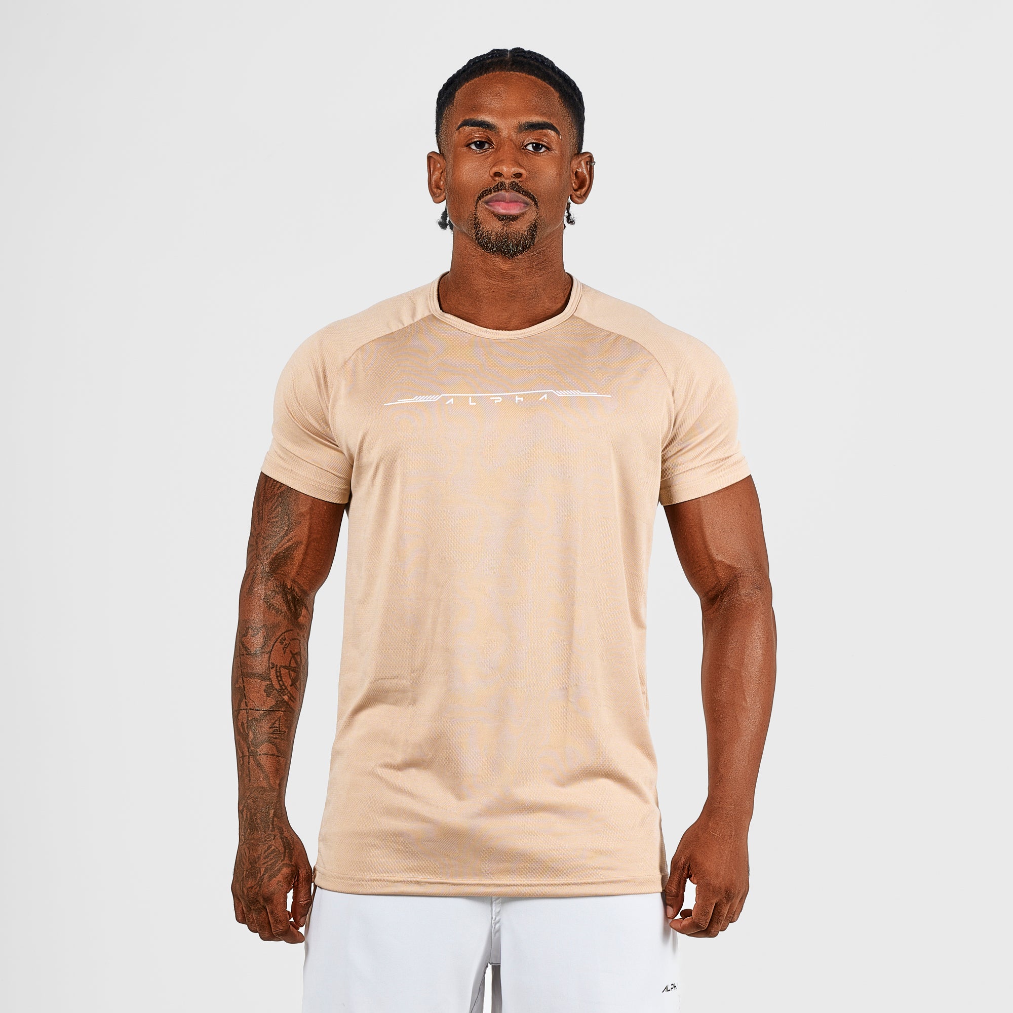 Camiseta Dry Haze Horizon Caqui