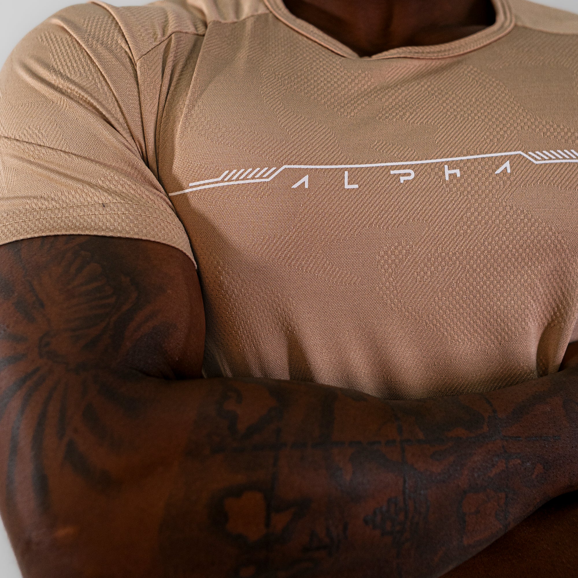 Camiseta Dry Haze Horizon Caqui