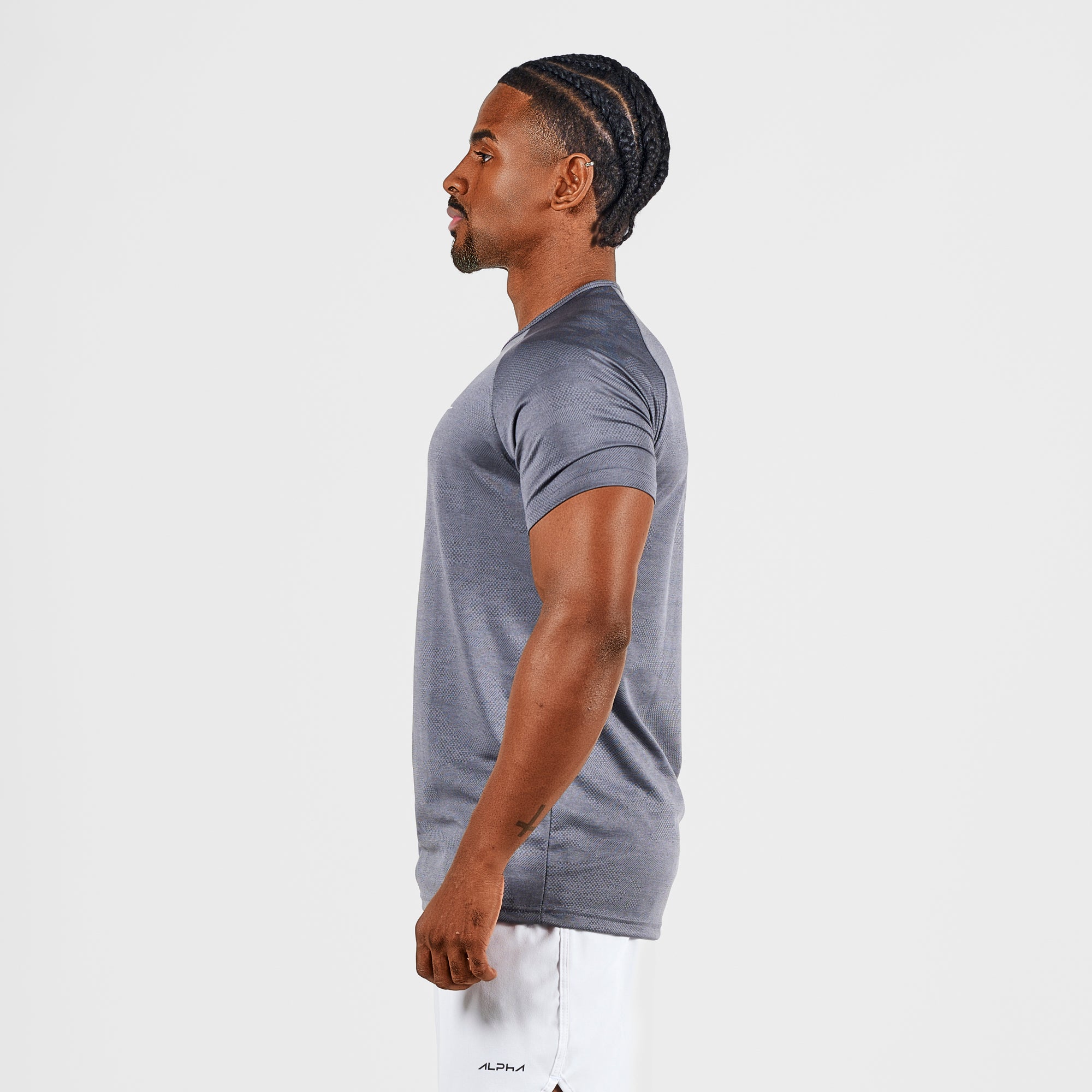 Camiseta Dry Haze Horizon Cinza Grafite