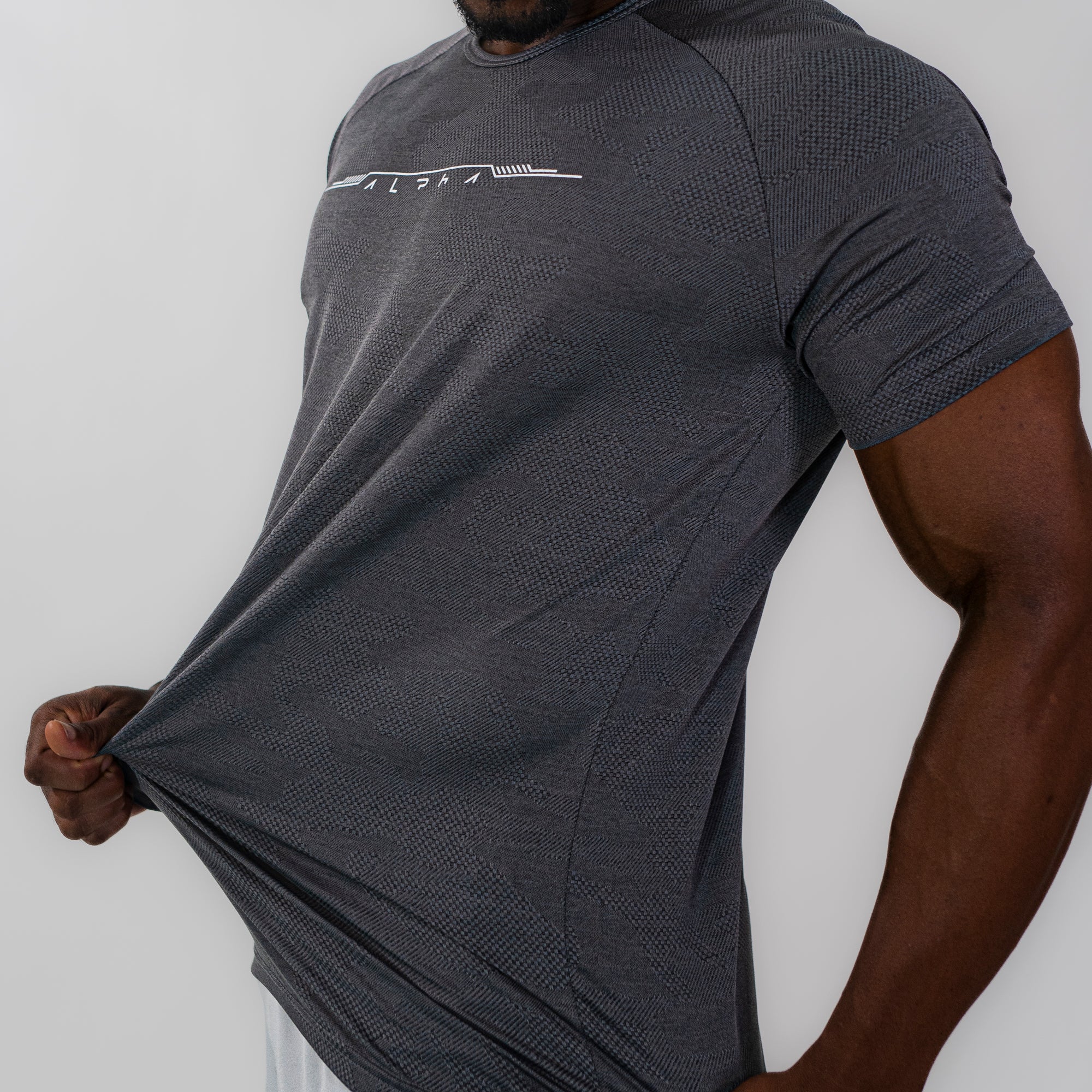 Camiseta Dry Haze Horizon Cinza Grafite