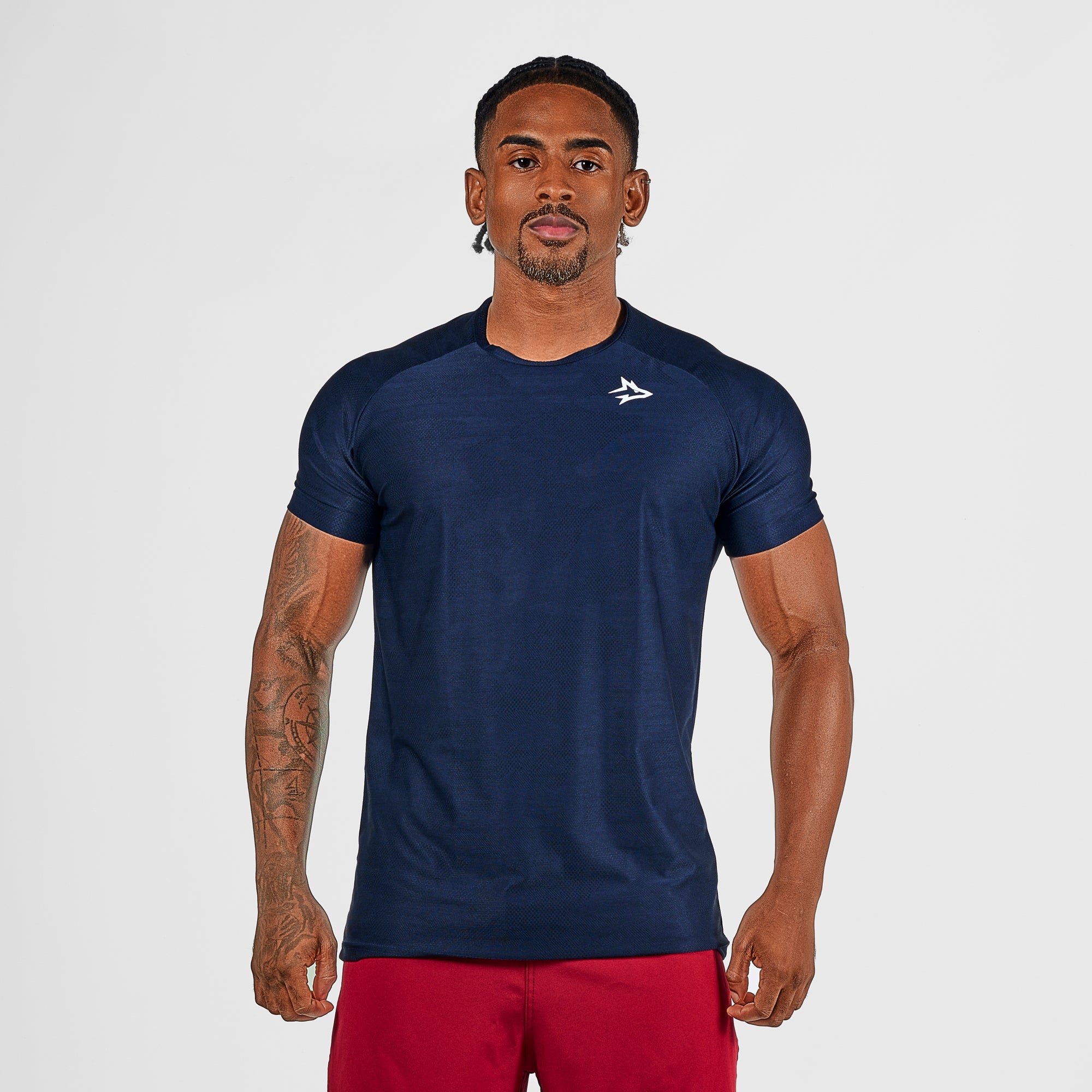 Camiseta Dry Haze Lupus Azul Marinho