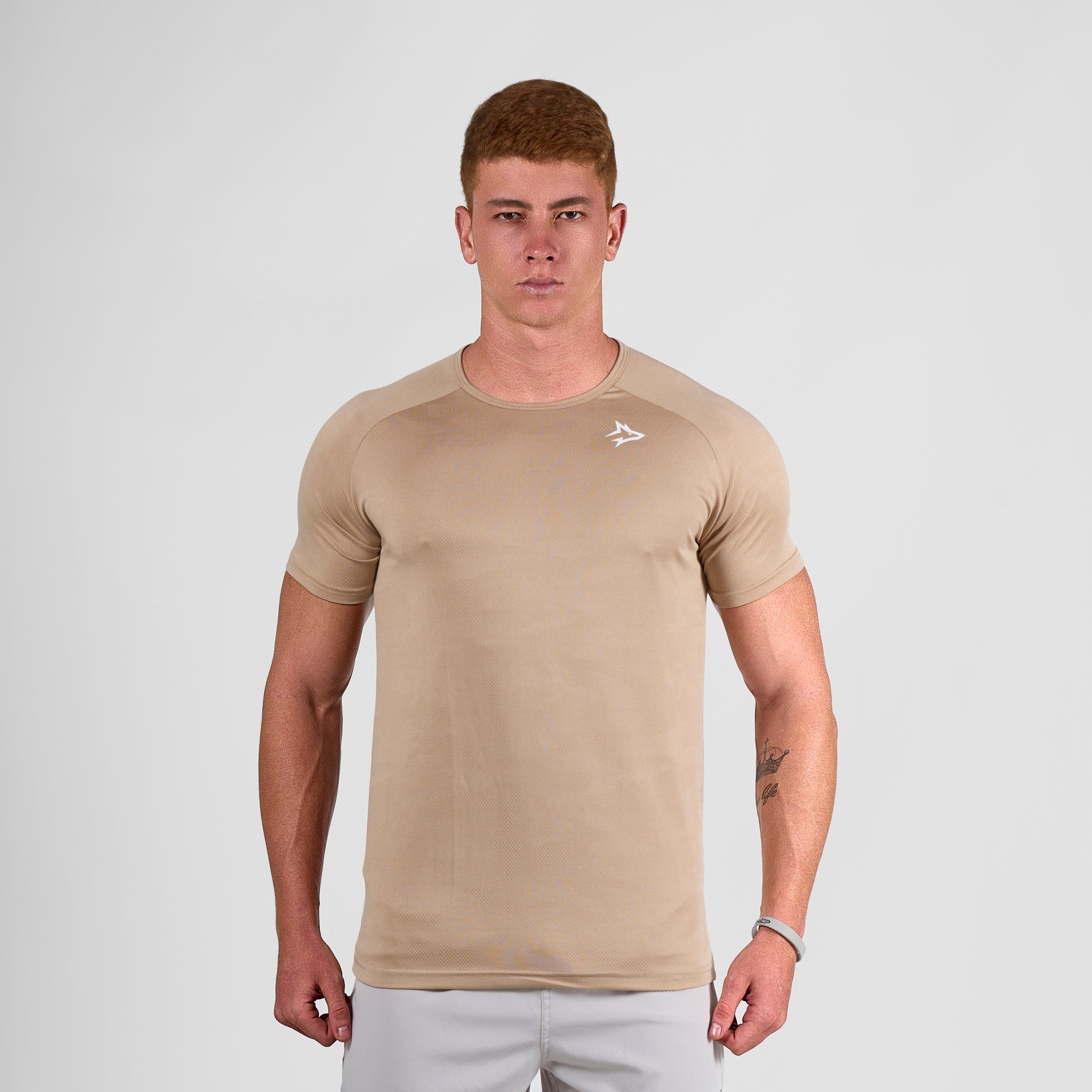 Camiseta Dry Haze Lupus Caqui