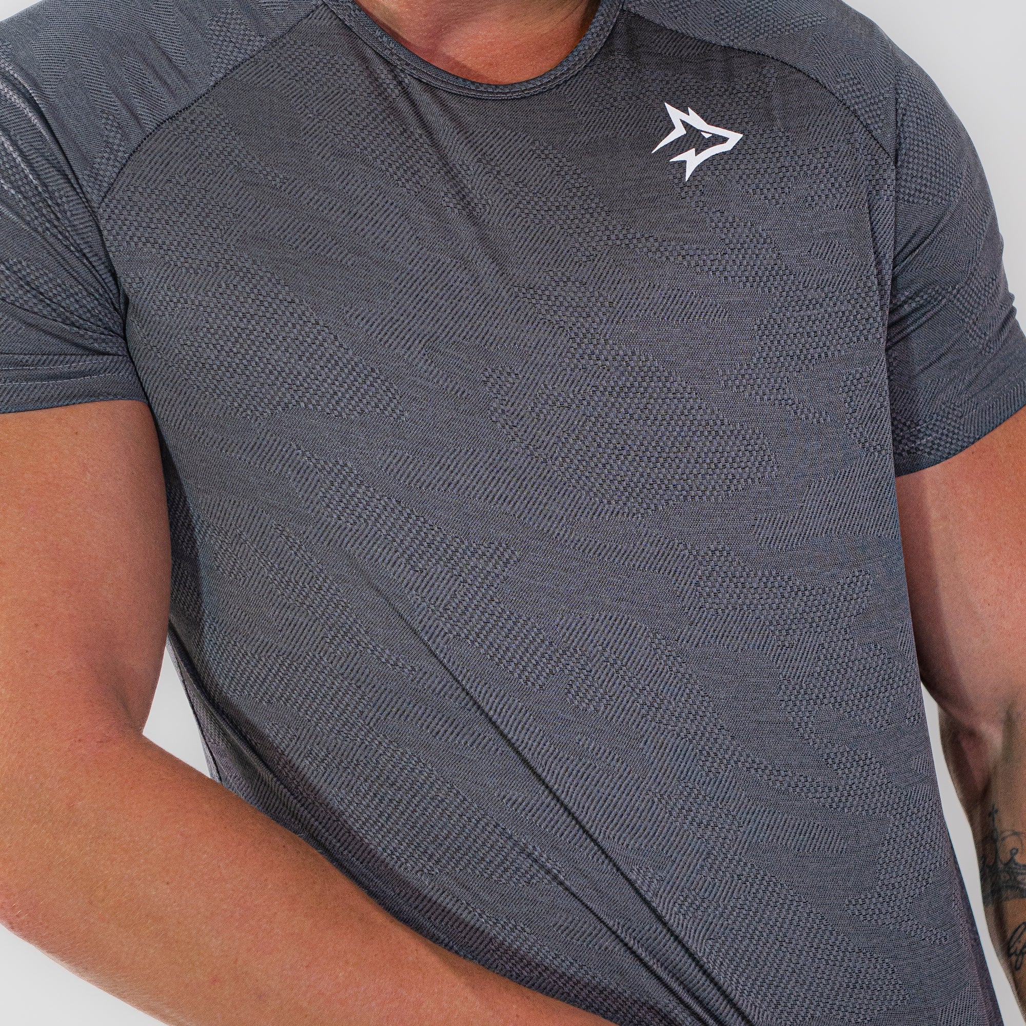 Camiseta Dry Haze Lupus Cinza Grafite