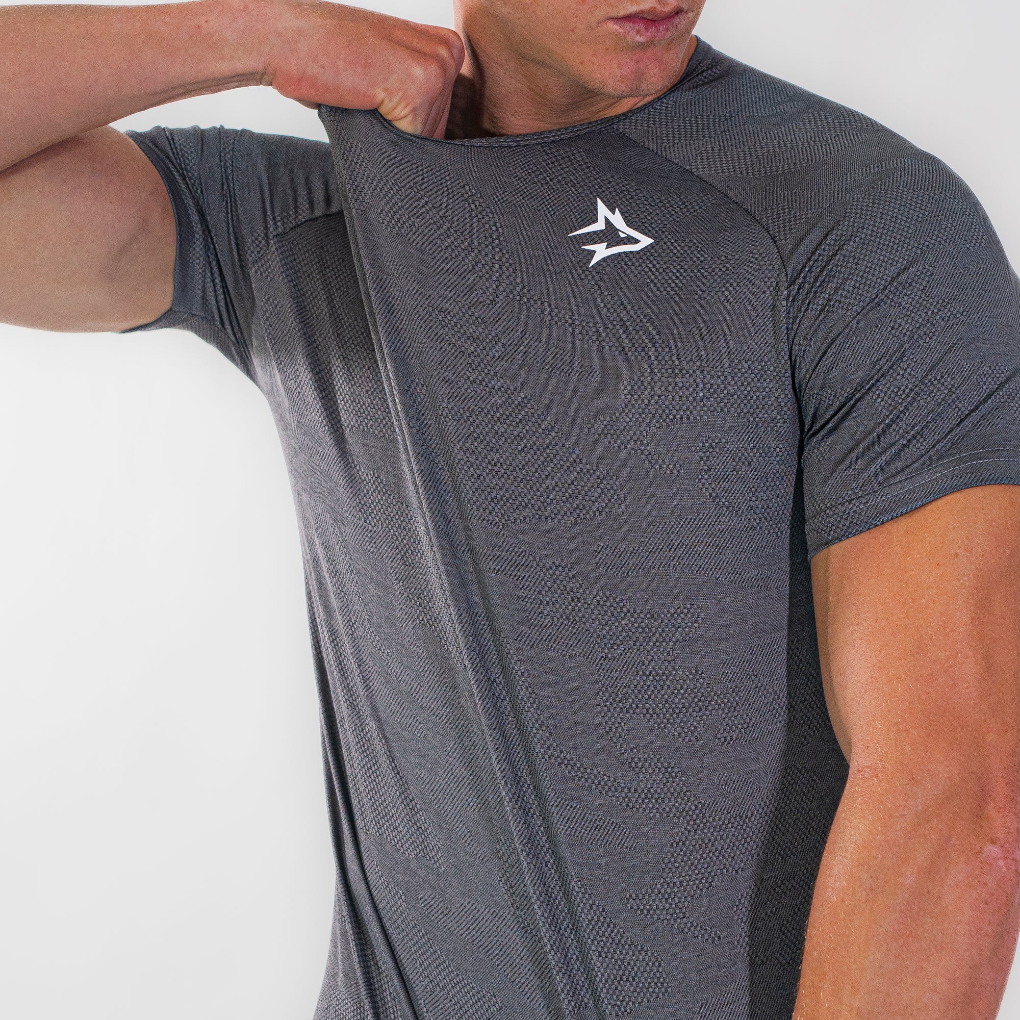Camiseta Dry Haze Lupus Cinza Grafite