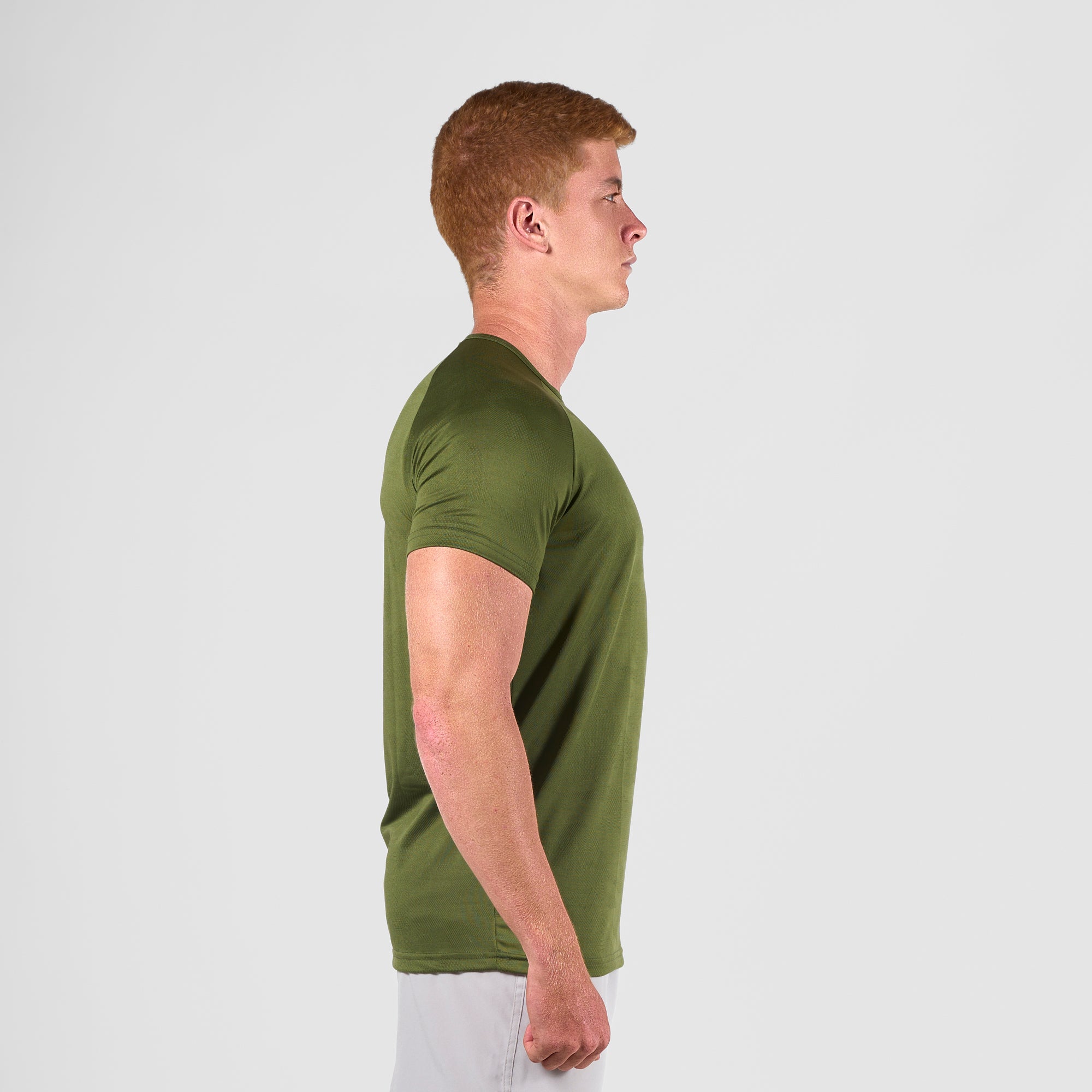 Camiseta Dry Haze Lupus Verde Oliva