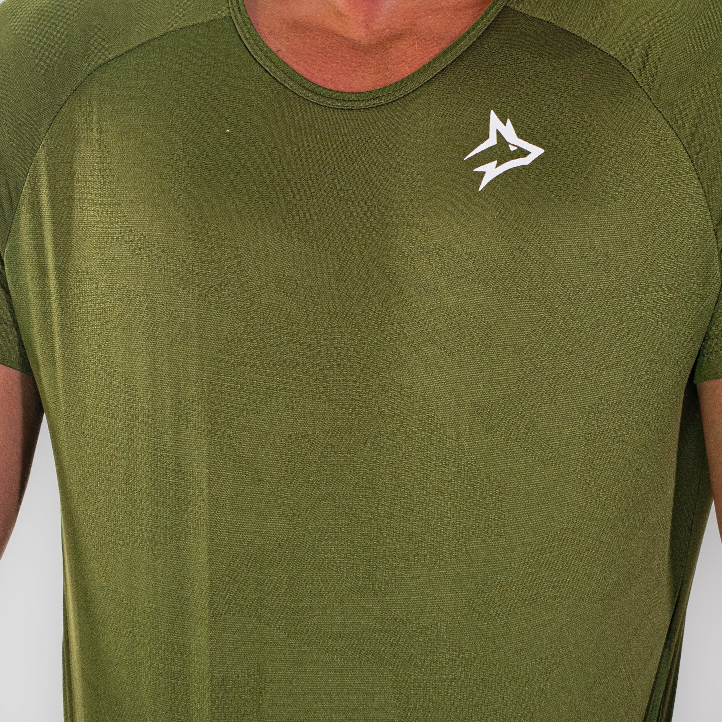 Camiseta Dry Haze Lupus Verde Oliva