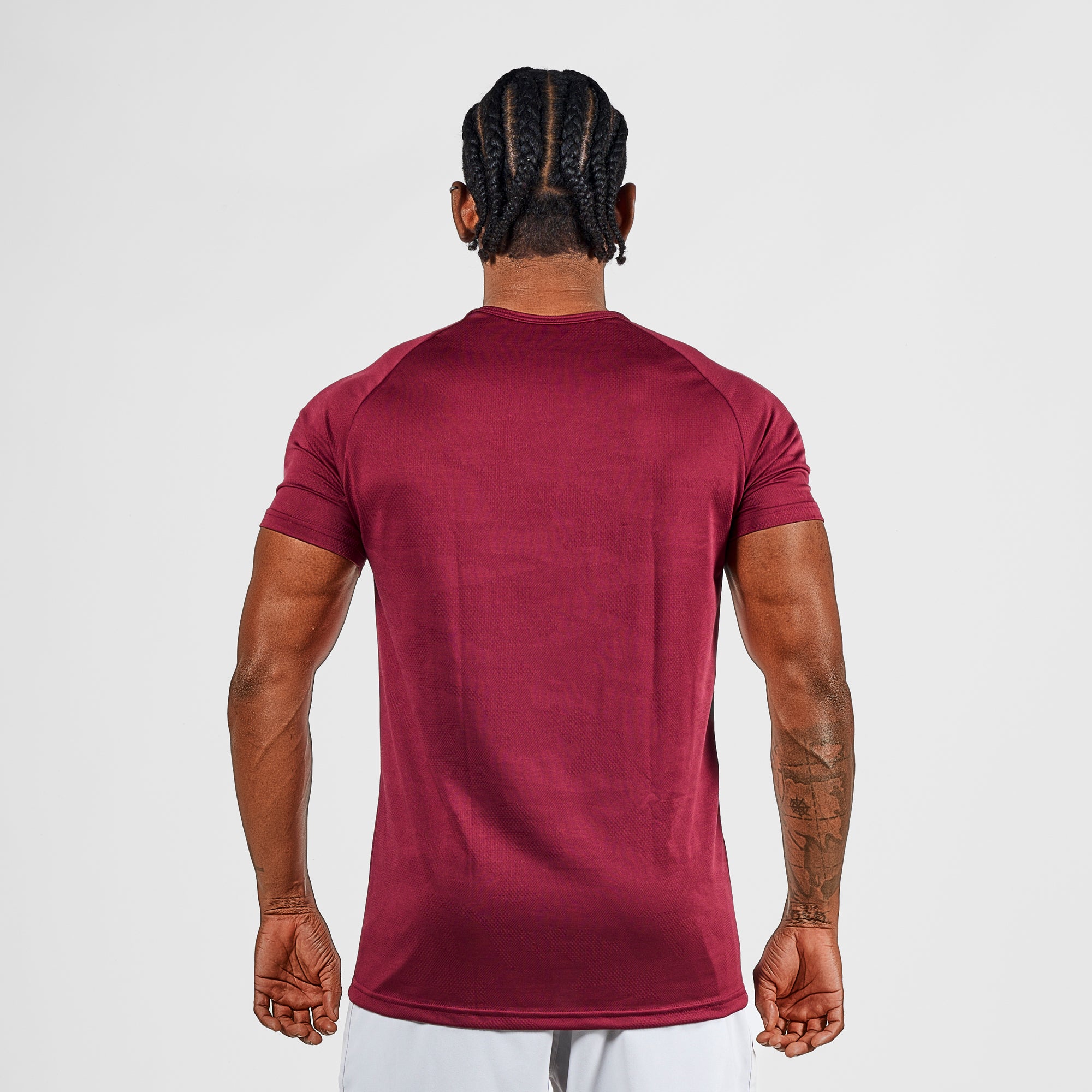 Camiseta Dry Haze Lupus Vinho