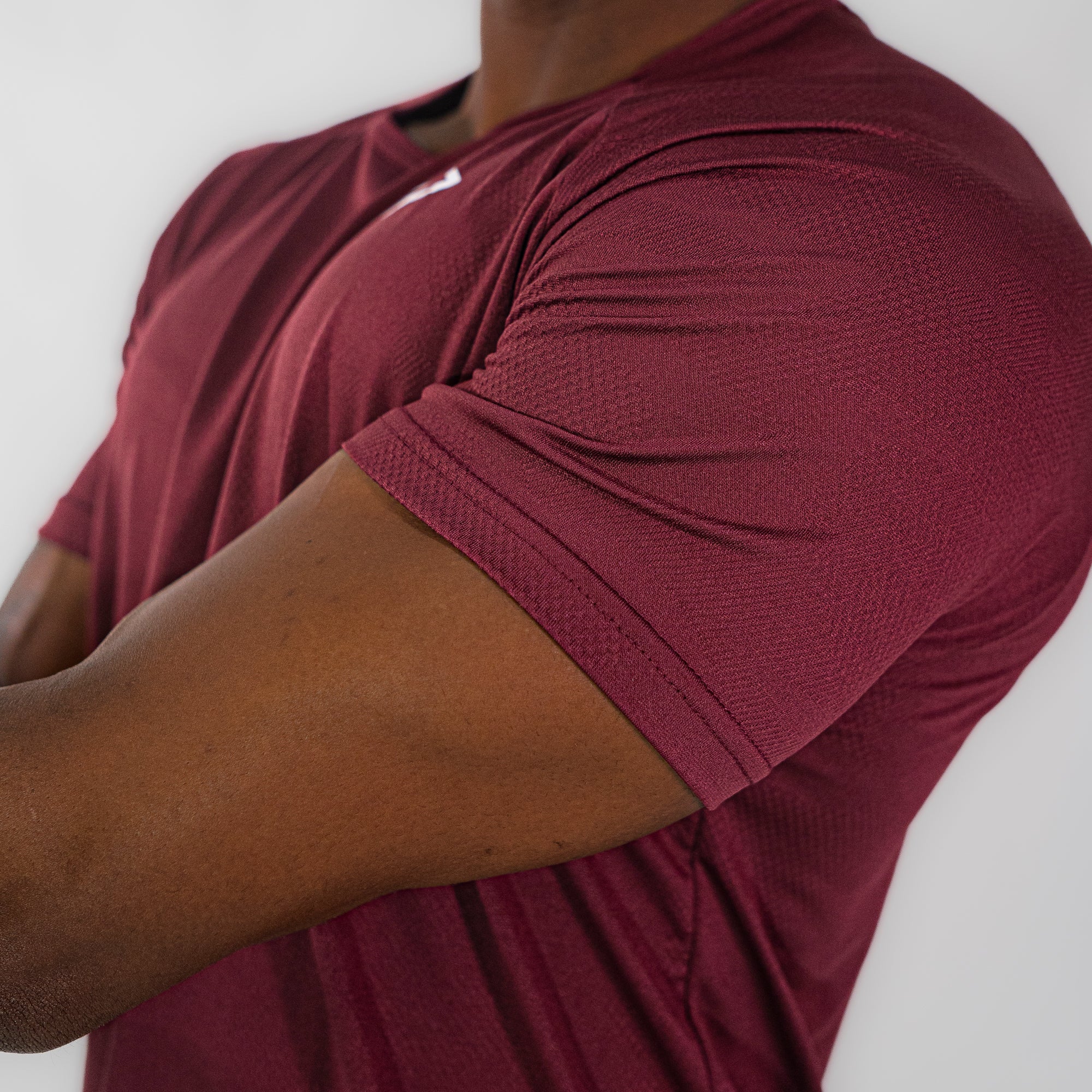 Camiseta Dry Haze Lupus Vinho