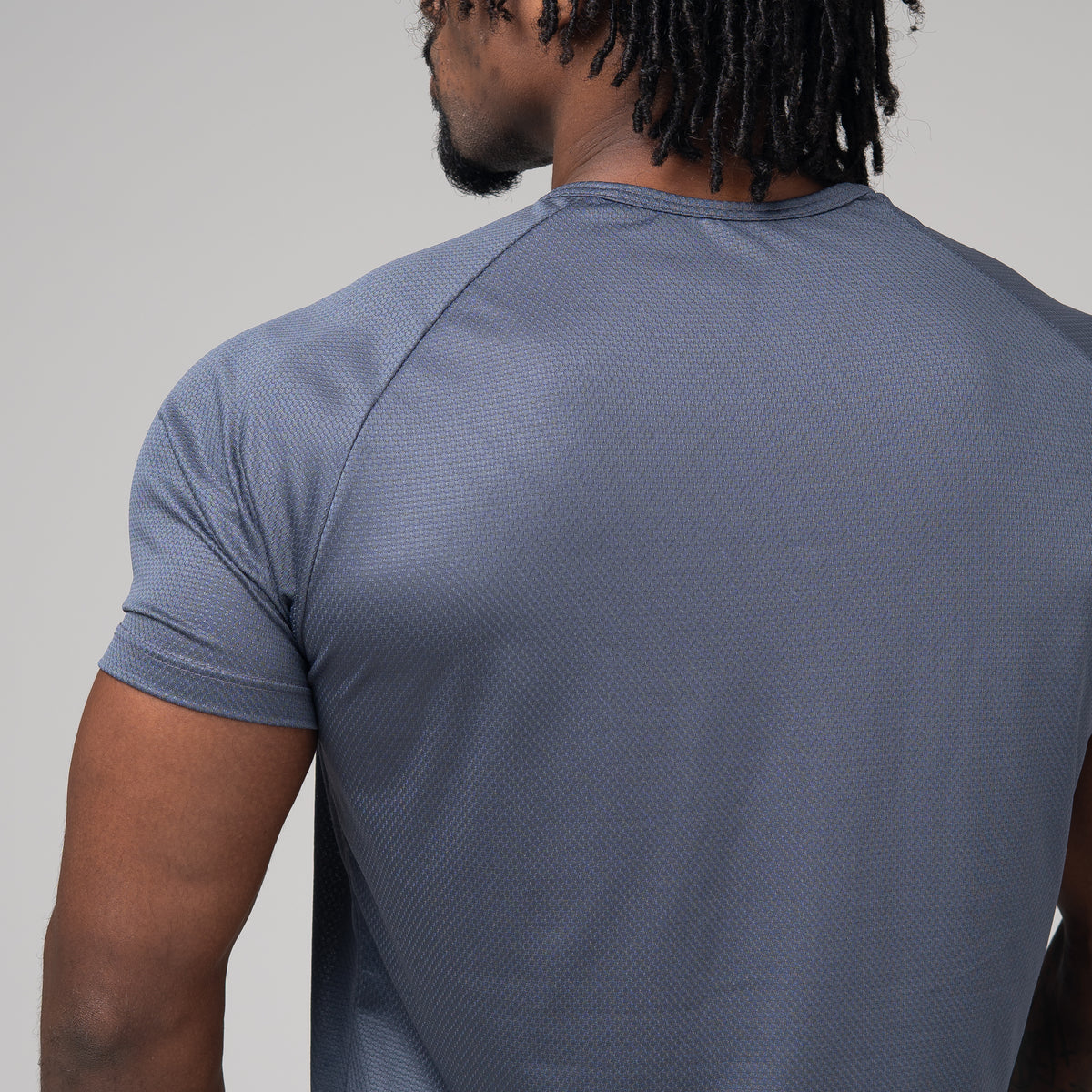 Camiseta Dry Fit Fluid Cinza Sombra
