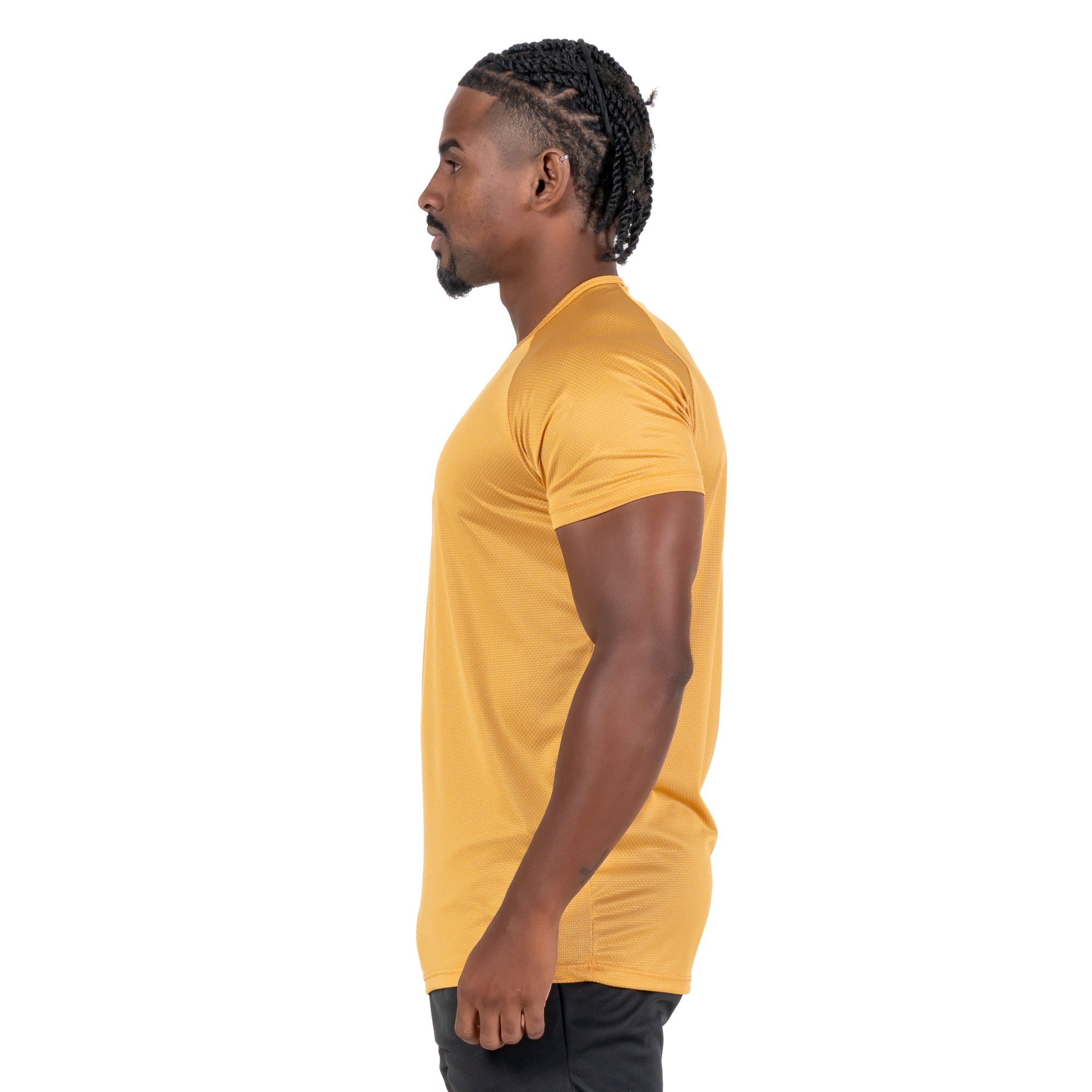 Camiseta Dry Fit Horizon Açafrão