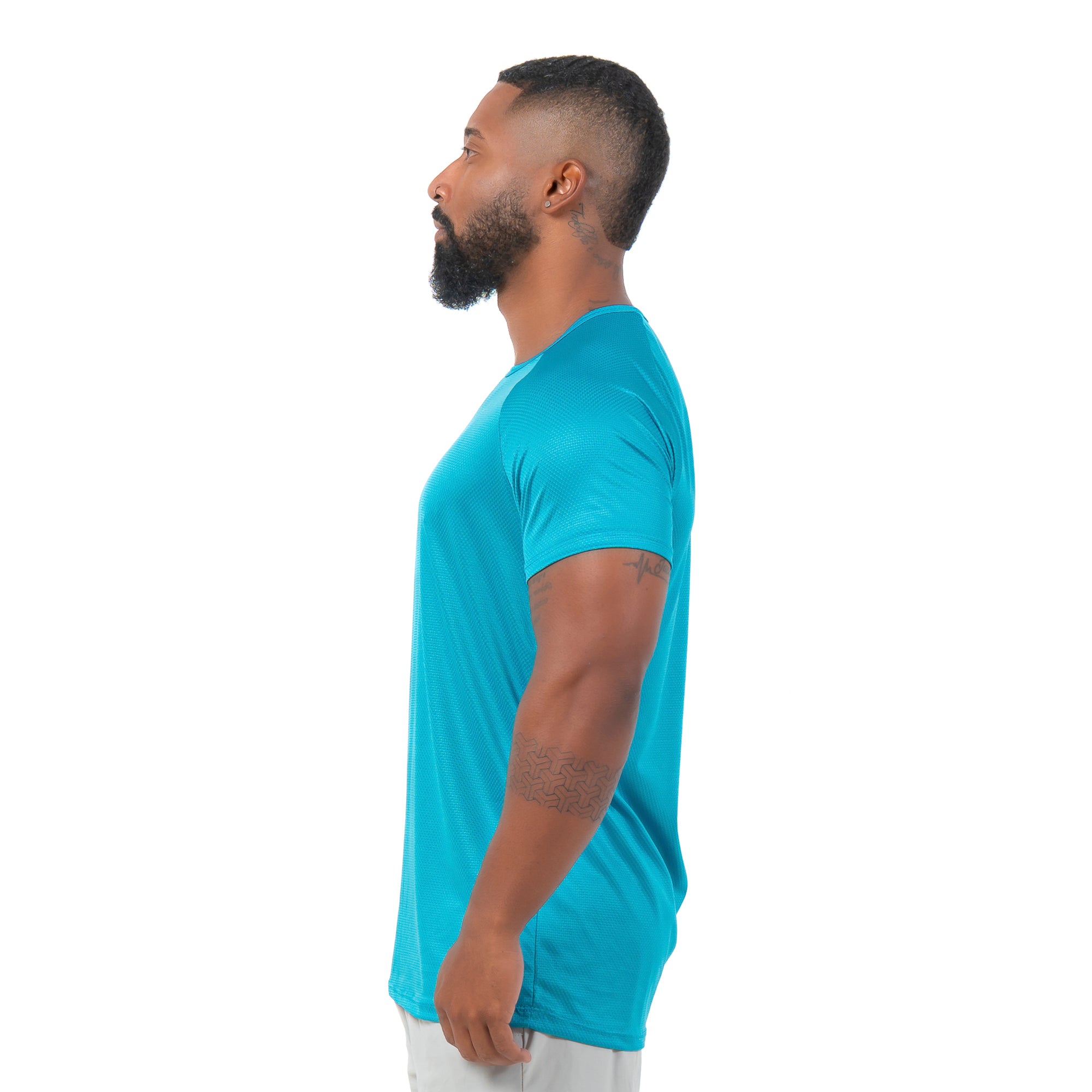Camiseta Dry Fit Horizon Azul Pacifico