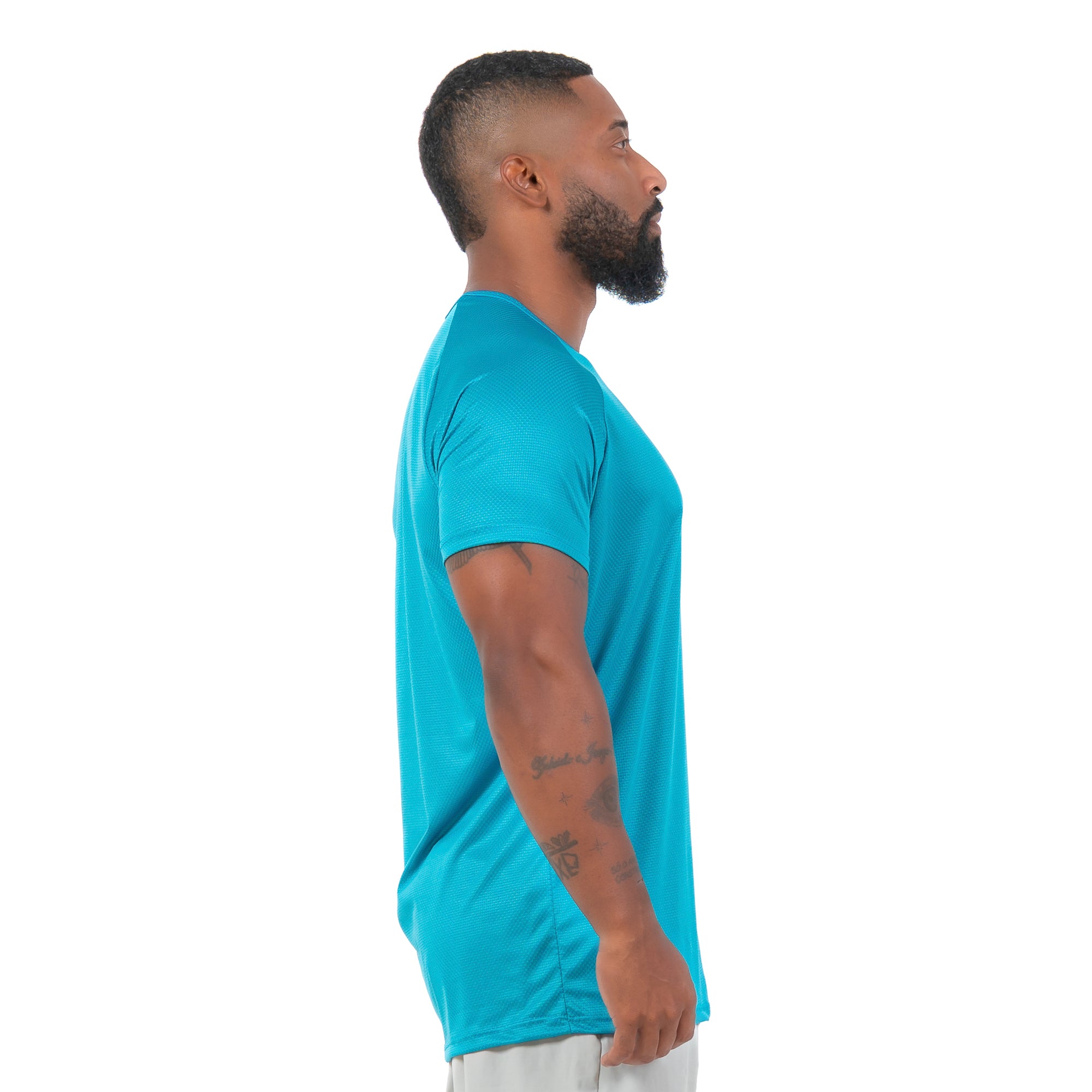 Camiseta Dry Fit Horizon Azul Pacifico