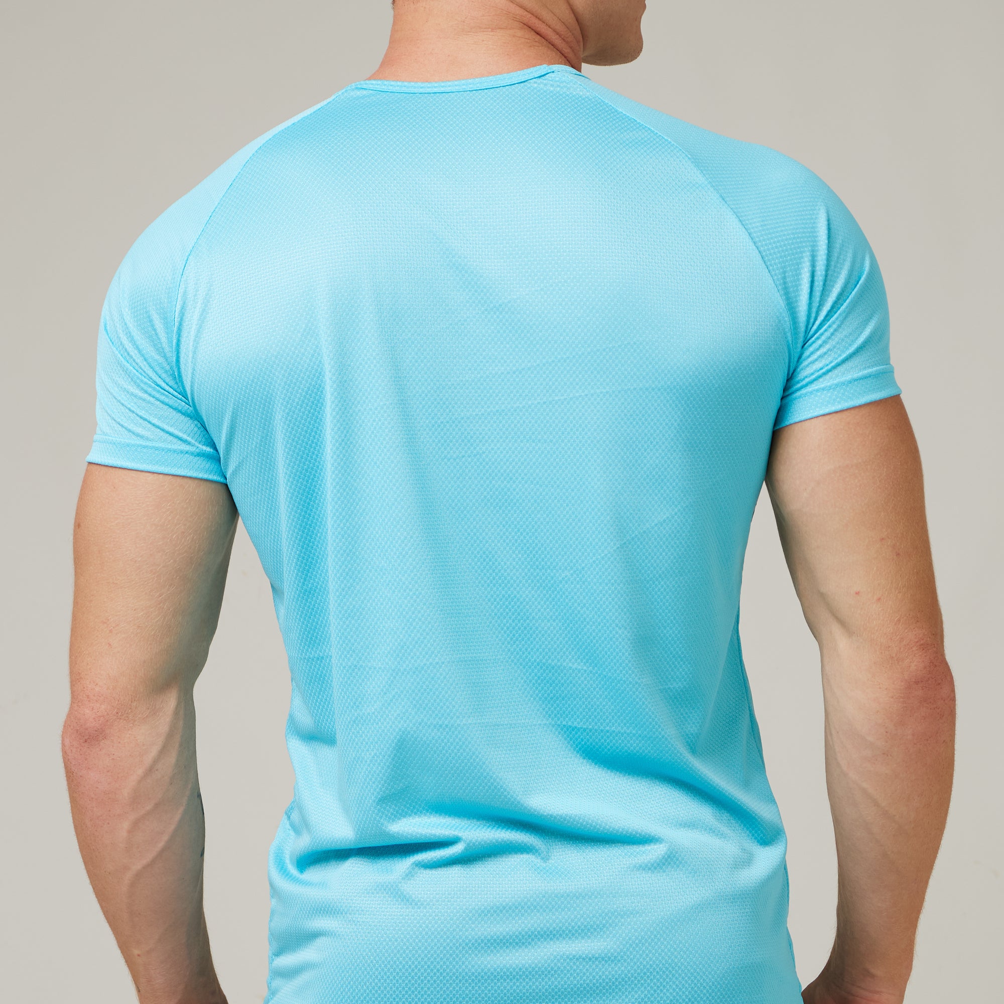 Camiseta Dry Fit Horizon Azul Pavão