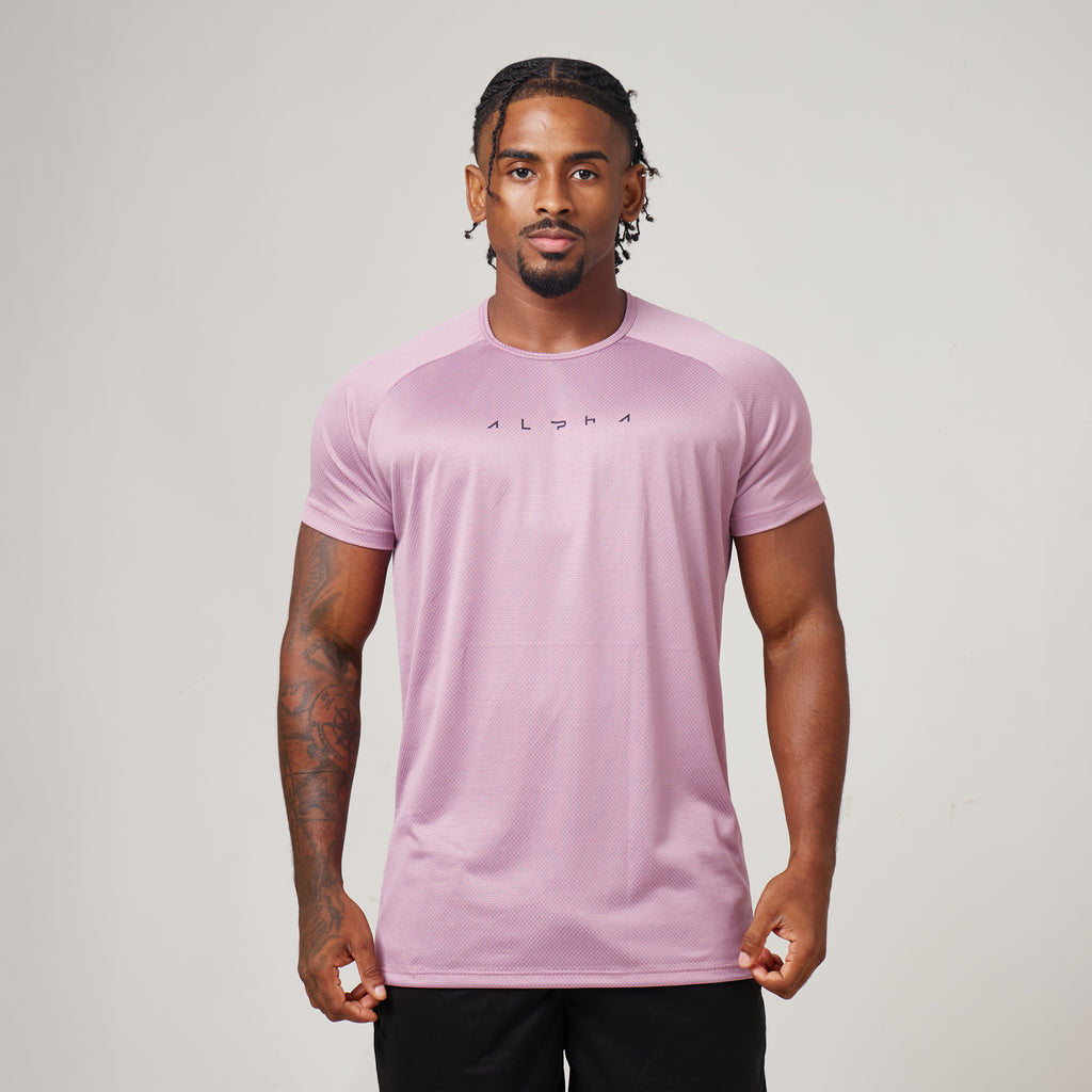 Camiseta Dry Fit Horizon Lilás Primavera