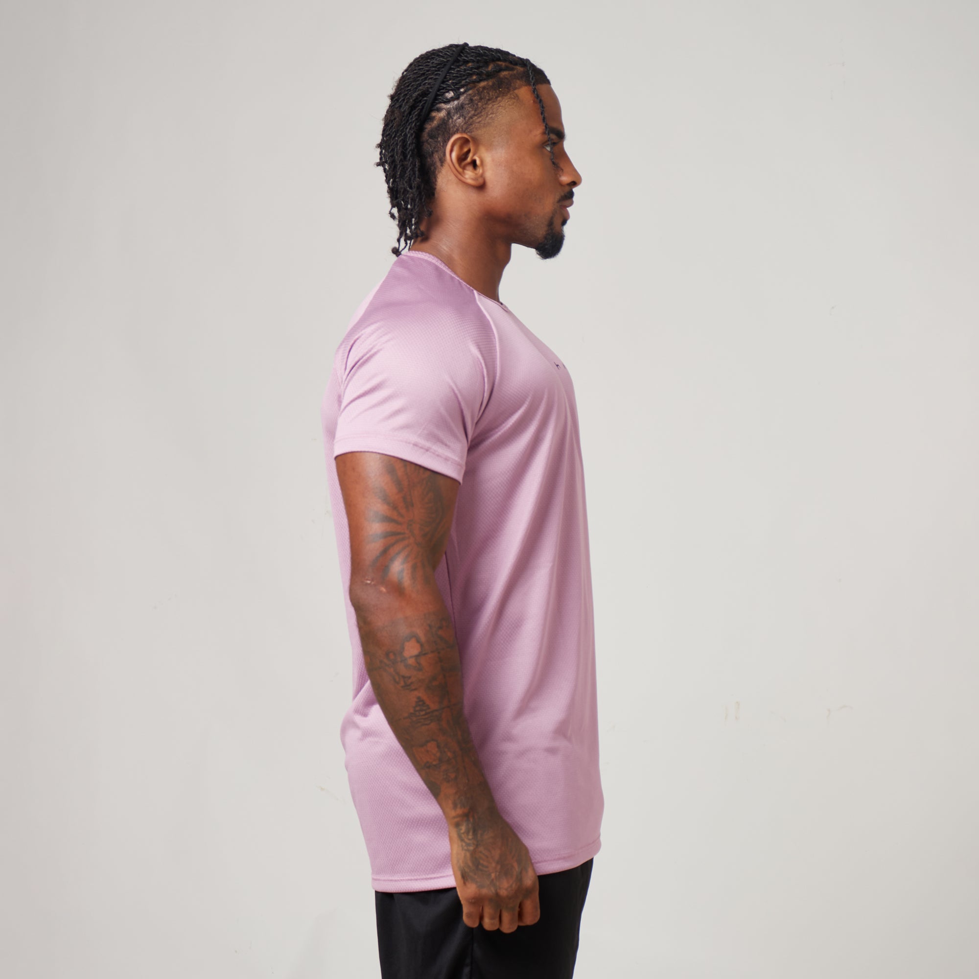 Camiseta Dry Fit Horizon Lilás Primavera