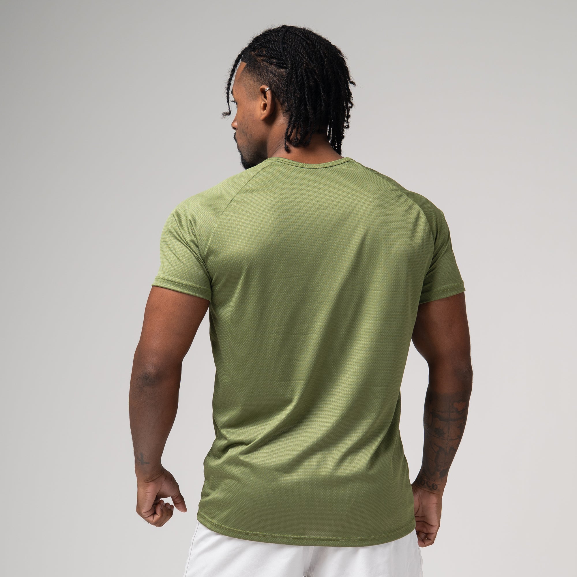 Camiseta Dry Fit Horizon Verde Selva