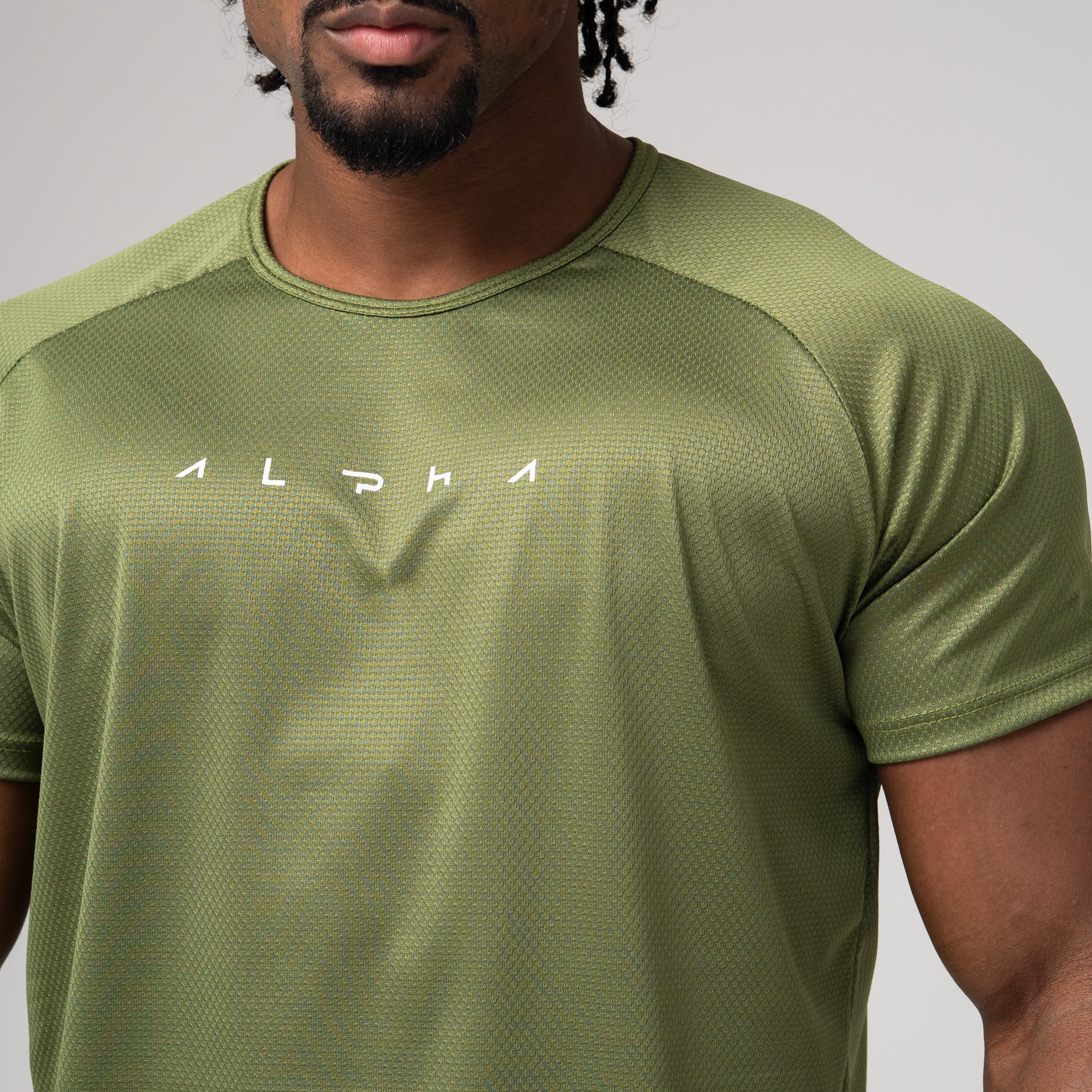 Camiseta Dry Fit Horizon Verde Selva
