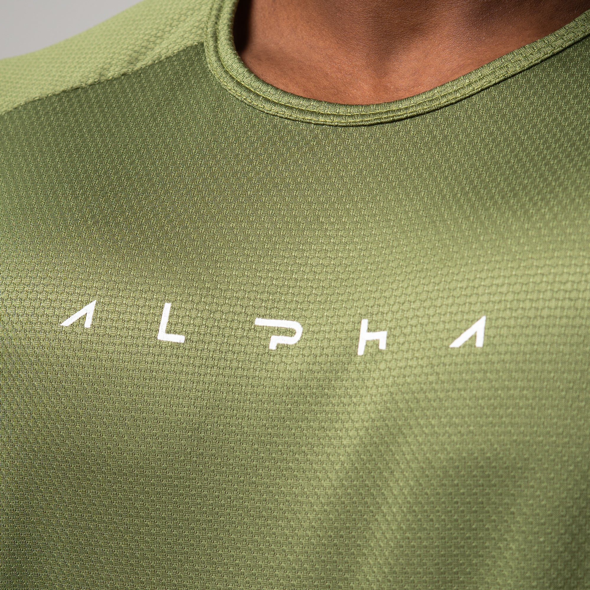Camiseta Dry Fit Horizon Verde Selva