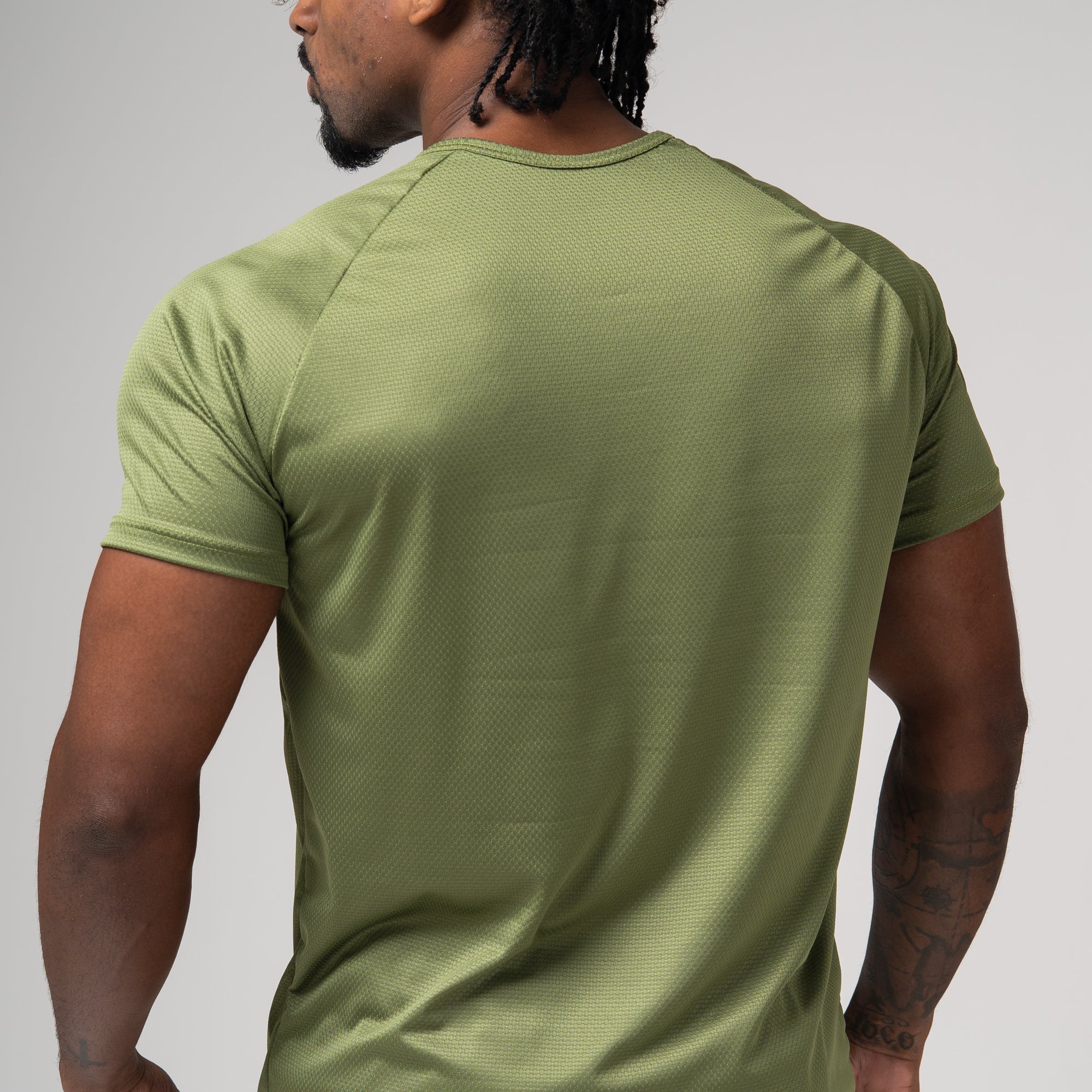 Camiseta Dry Fit Horizon Verde Selva