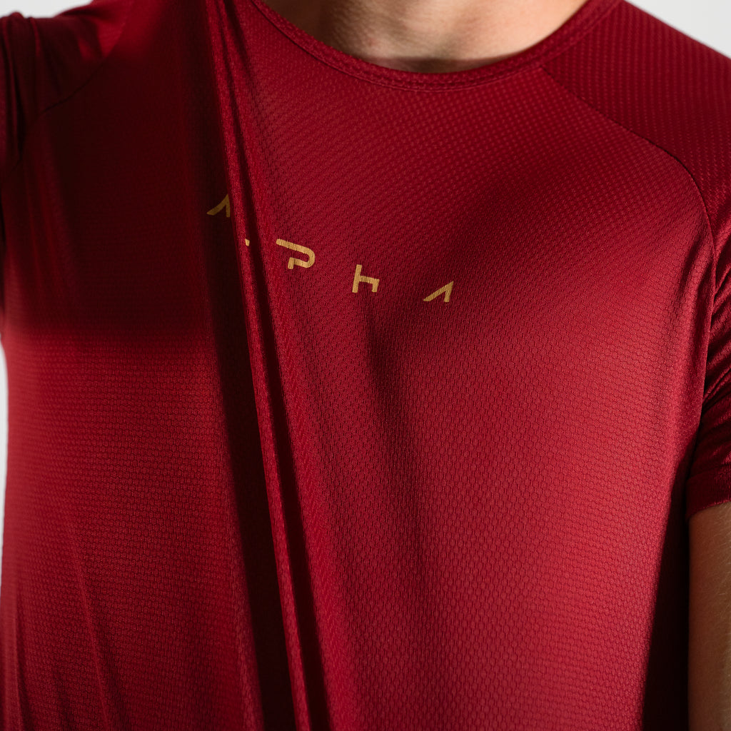 Camiseta Dry Fit Horizon Vermelho Biking