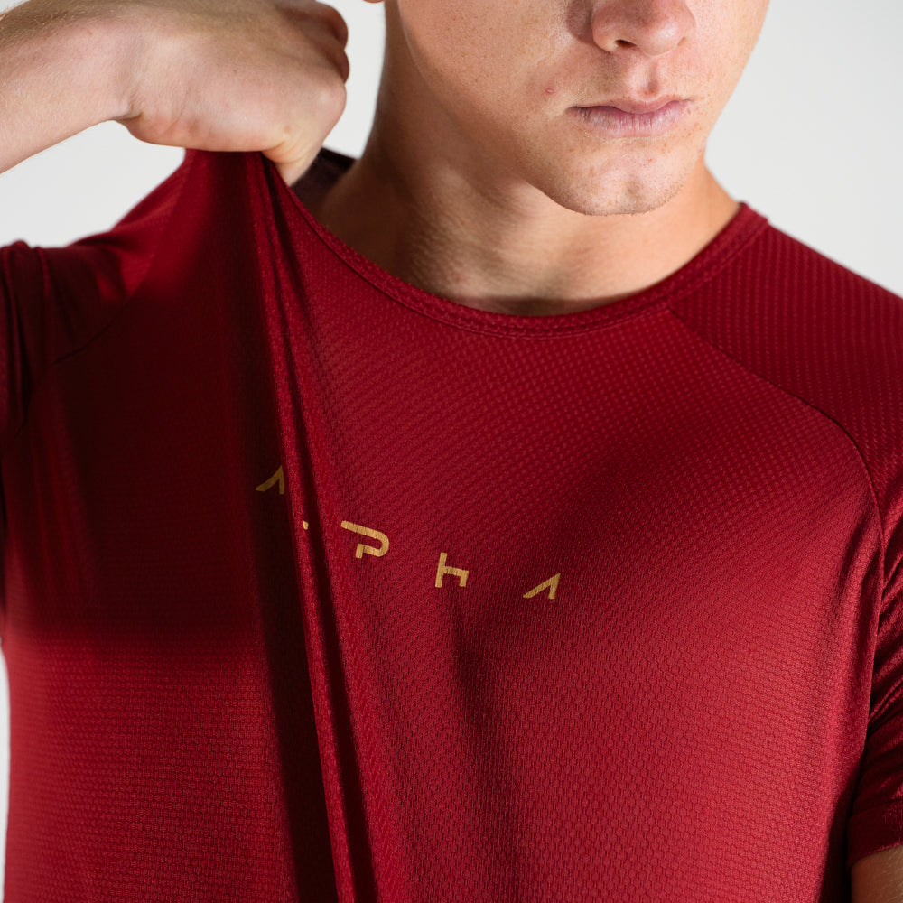 Camiseta Dry Fit Horizon Vermelho Biking