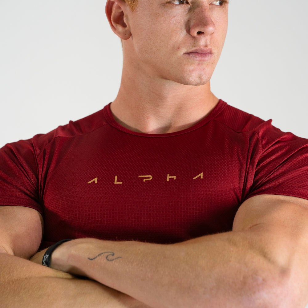 Camiseta Dry Fit Horizon Vermelho Biking