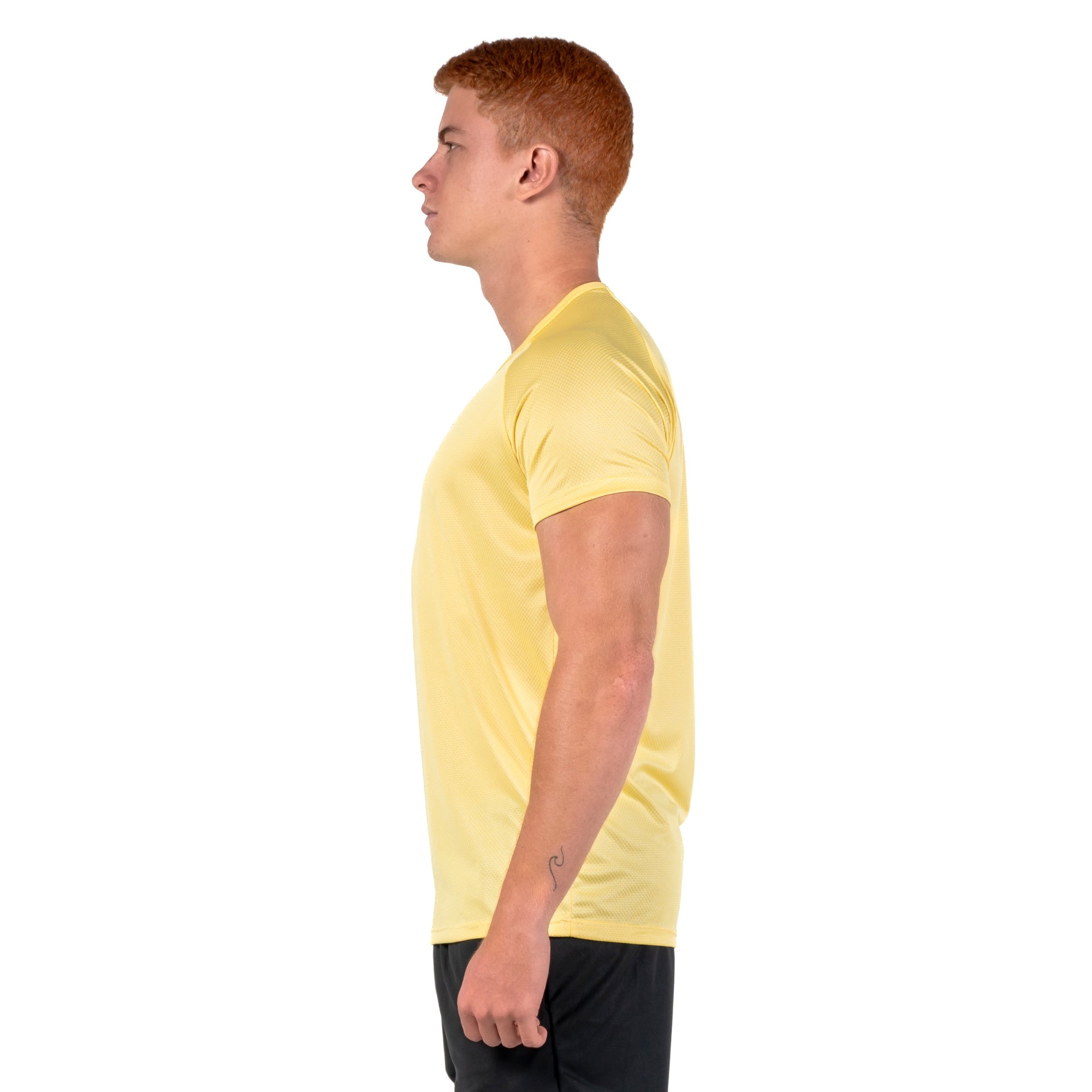 Camiseta Dry Fit Light Lupus Amarelo Tropical