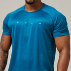 Camiseta Dry Fit Light Lupus Azul Mediterrâneo