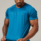 Camiseta Dry Fit Light Lupus Azul Mediterrâneo