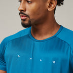 Camiseta Dry Fit Light Lupus Azul Mediterrâneo