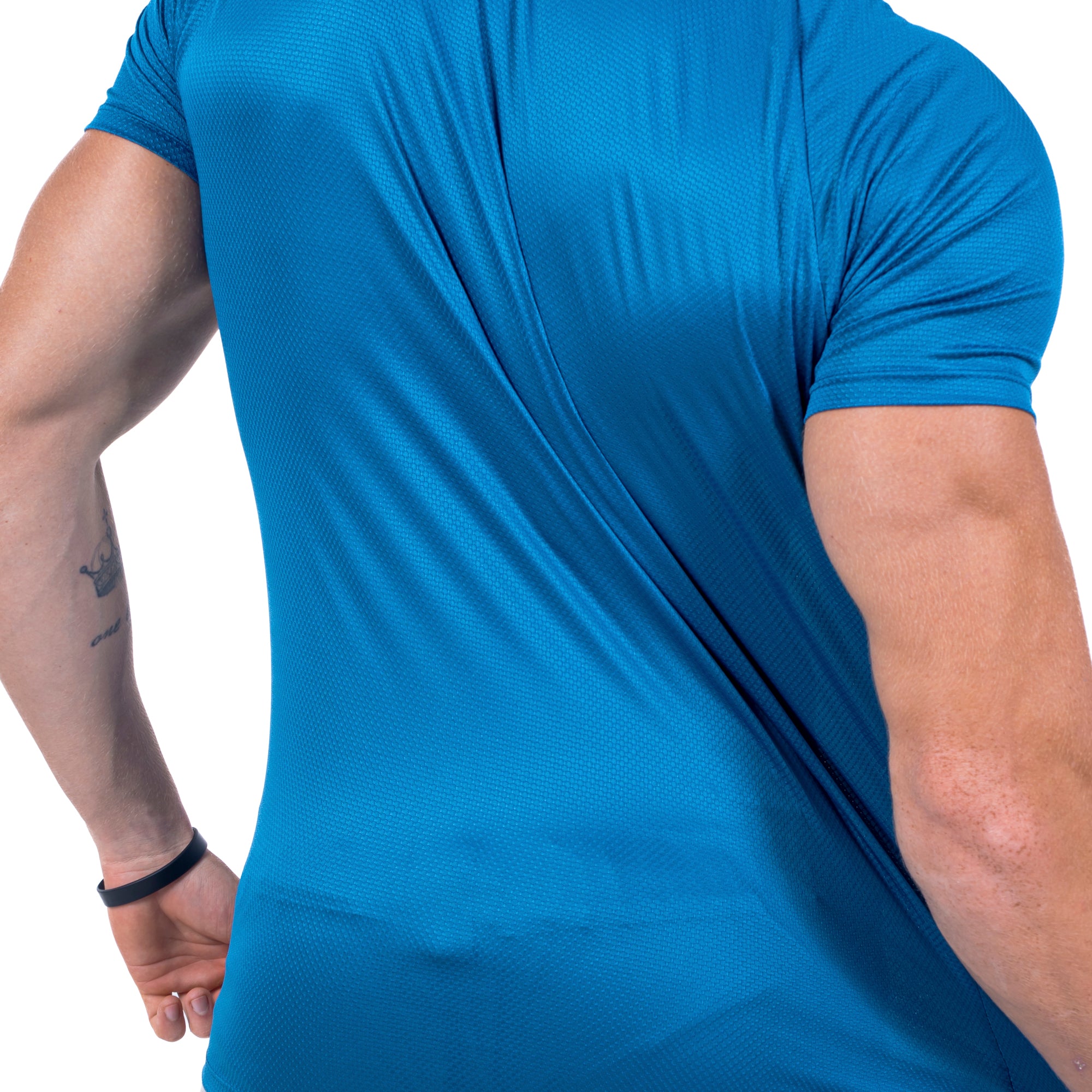 Camiseta Dry Fit Light Lupus Azul Pacifico