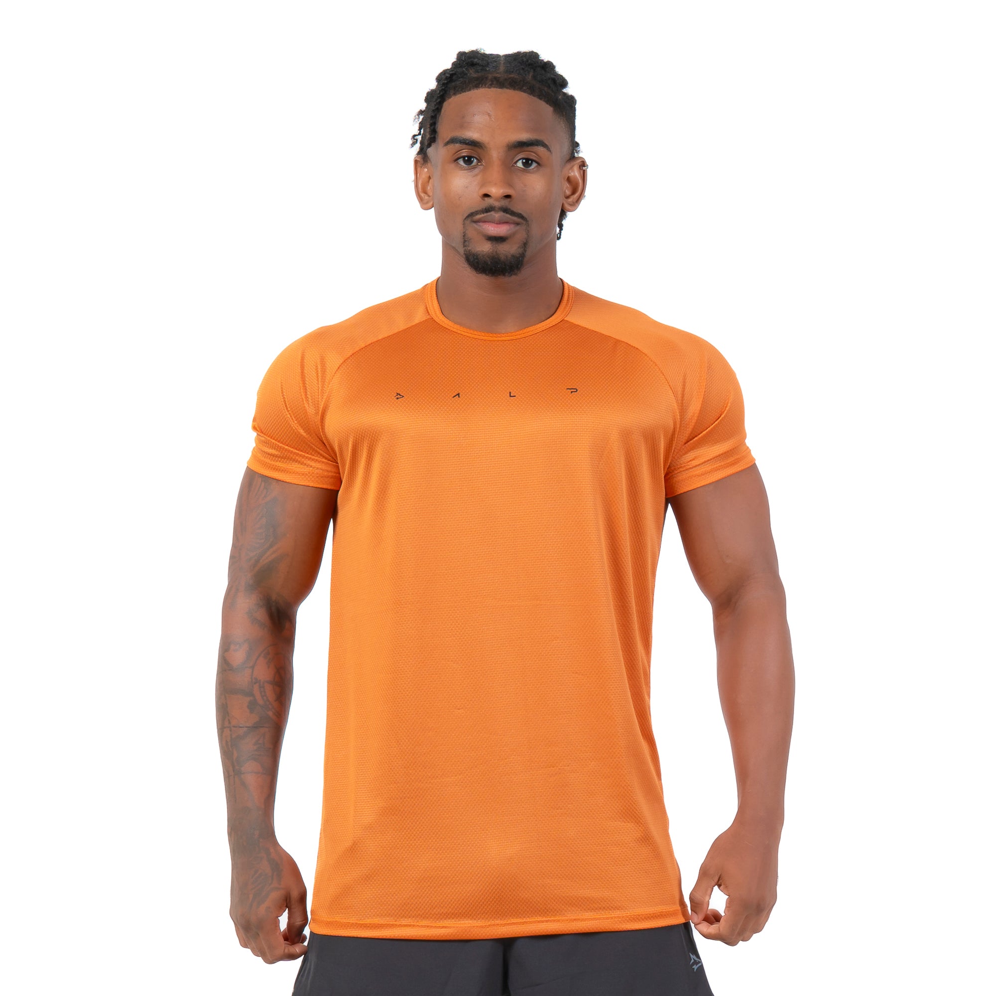 Camiseta Dry Fit Light Lupus Laranja Pêssego