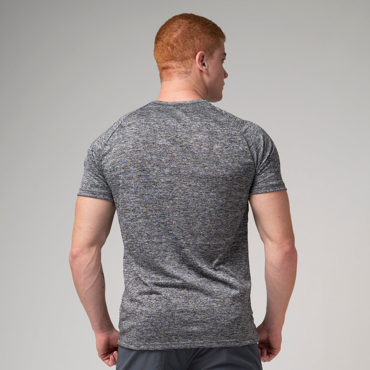 Camiseta Dry Fit Light Lupus Mescla Cinza