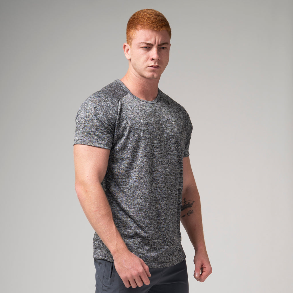 Camiseta Dry Fit Light Lupus Mescla Cinza