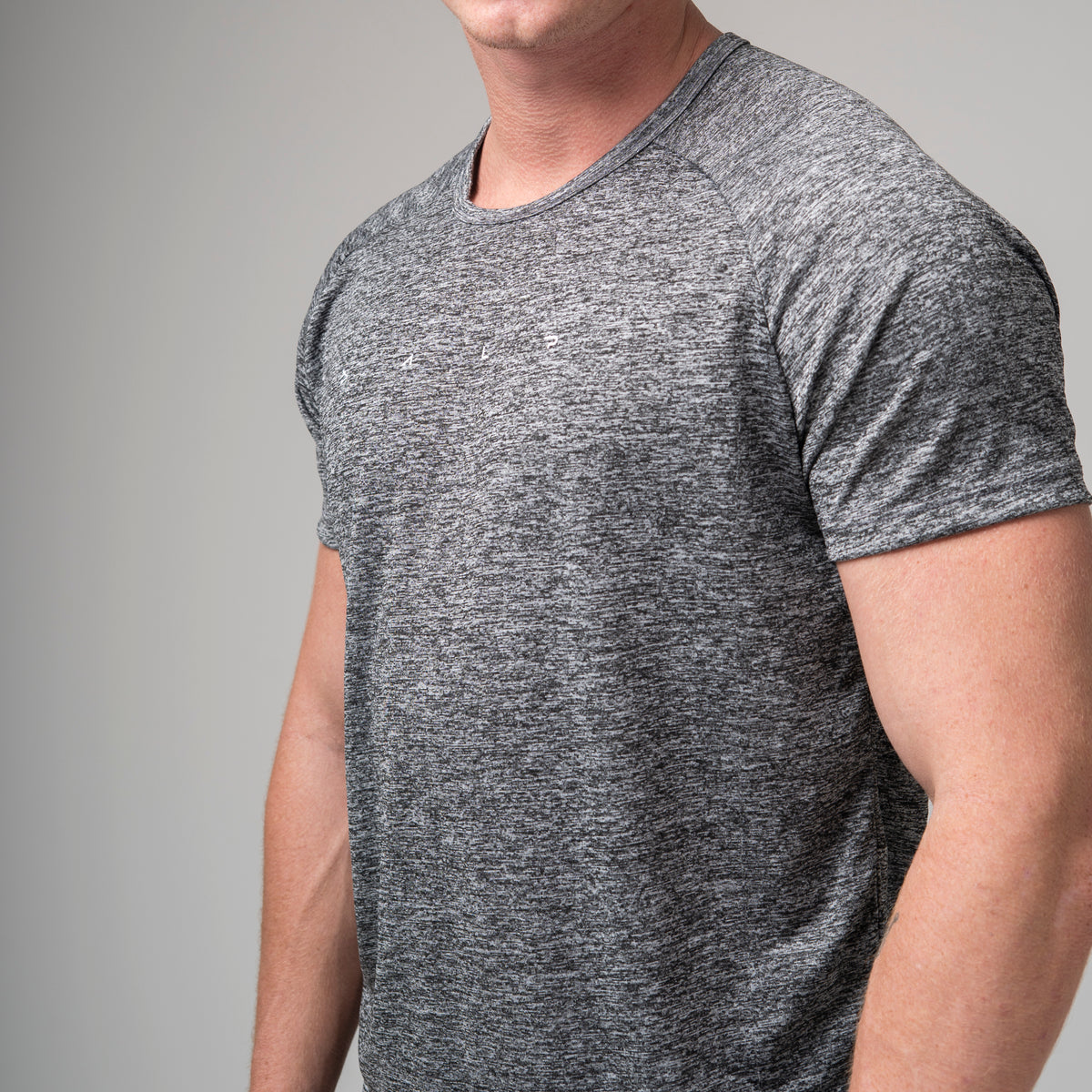 Camiseta Dry Fit Light Lupus Mescla Cinza