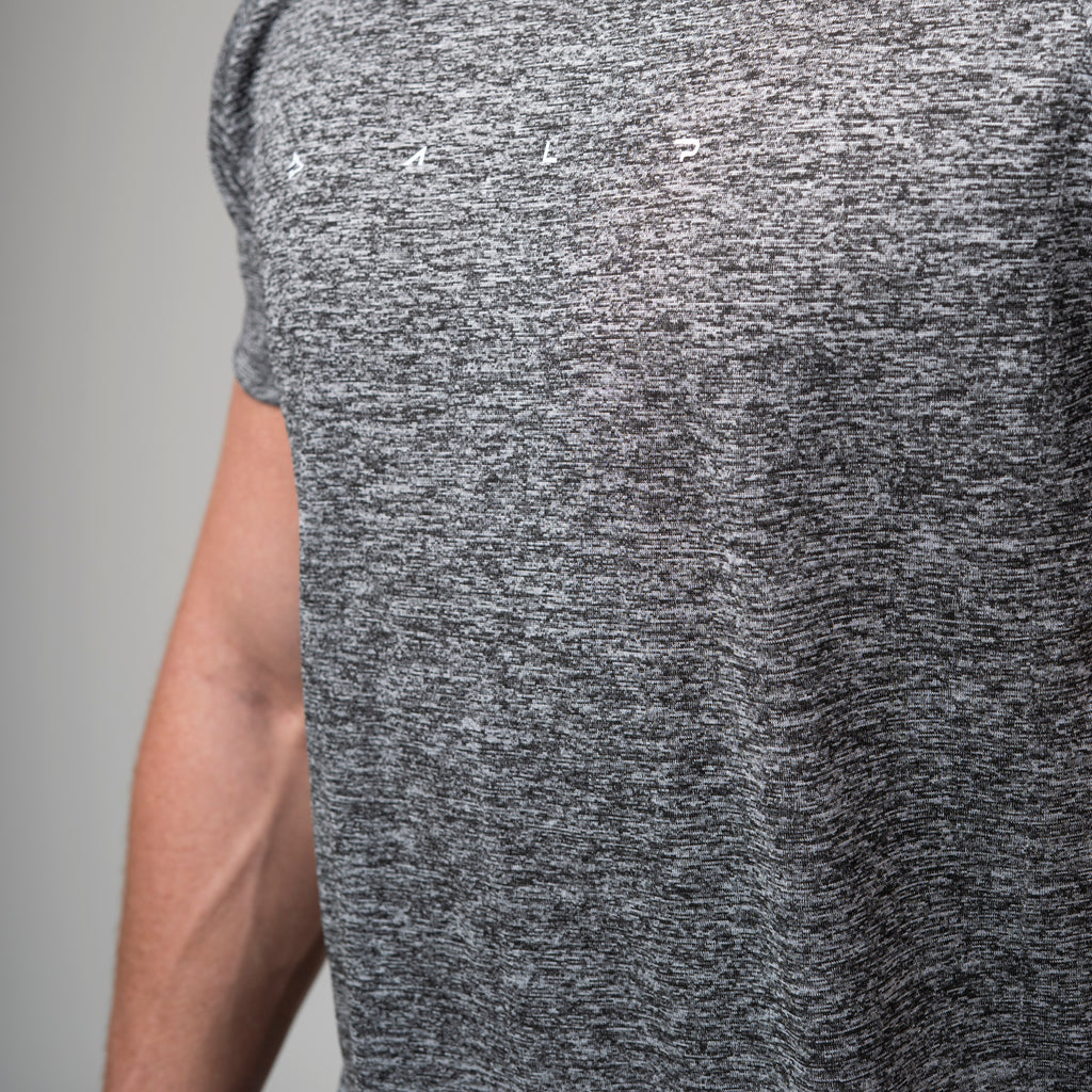Camiseta Dry Fit Light Lupus Mescla Cinza
