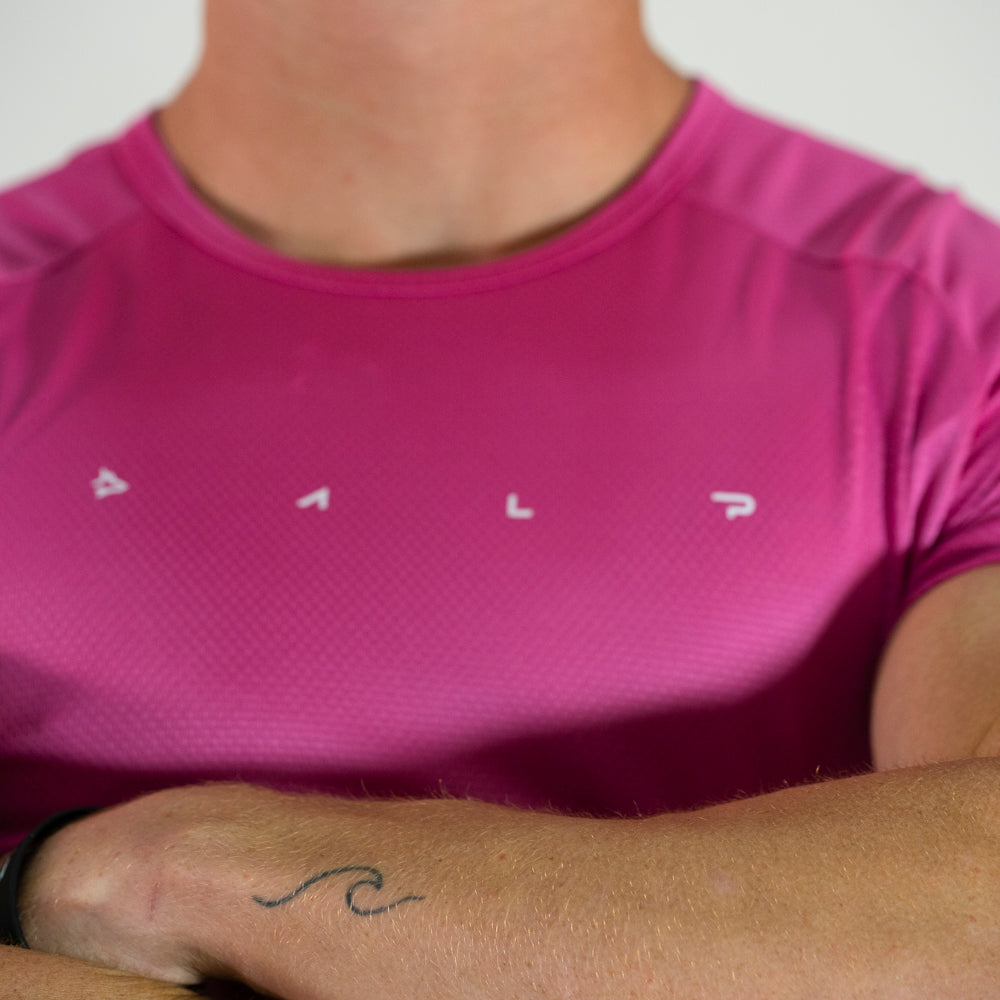 Camiseta Dry Fit Light Lupus Rosa Magenta