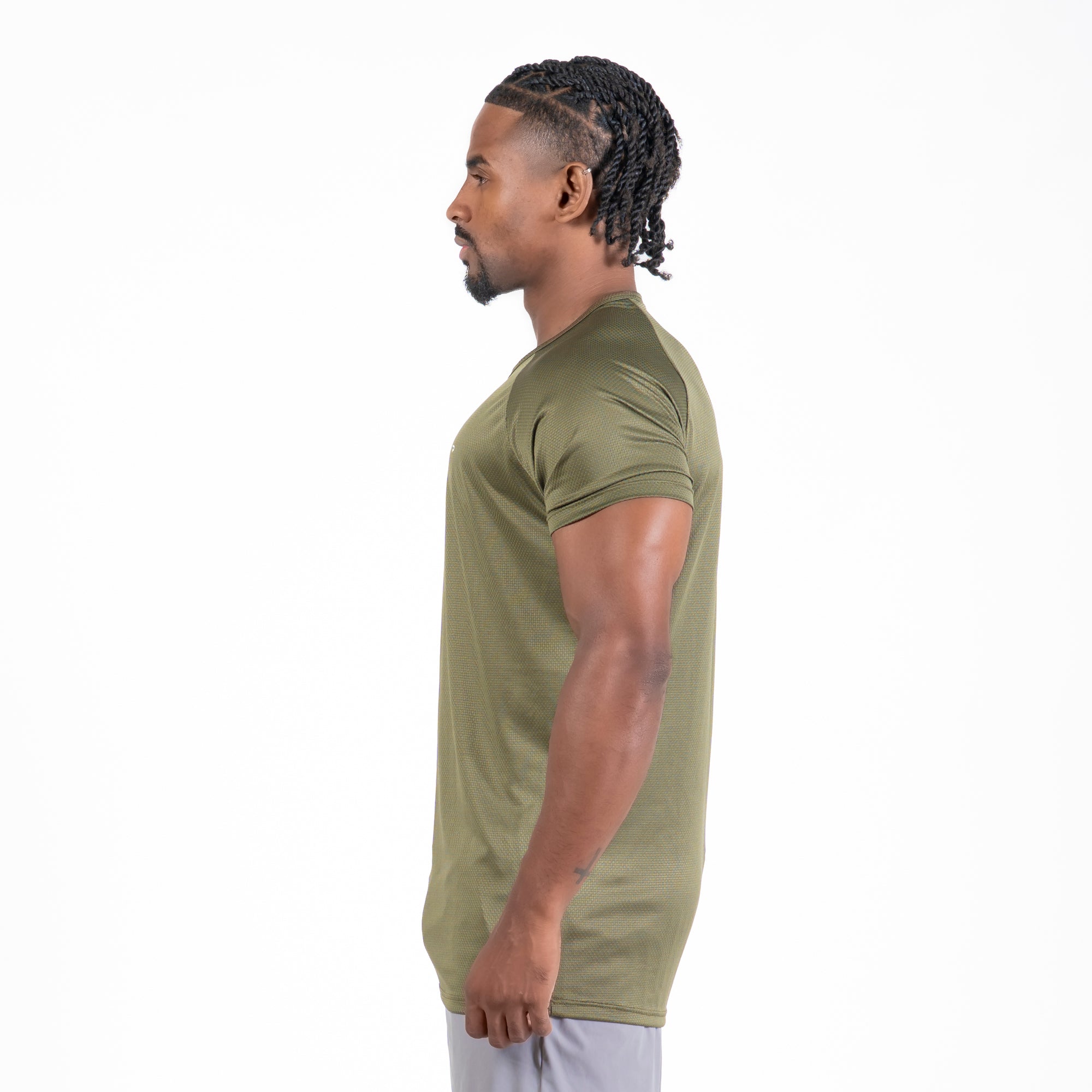 Camiseta Dry Fit Light Lupus Verde Uva