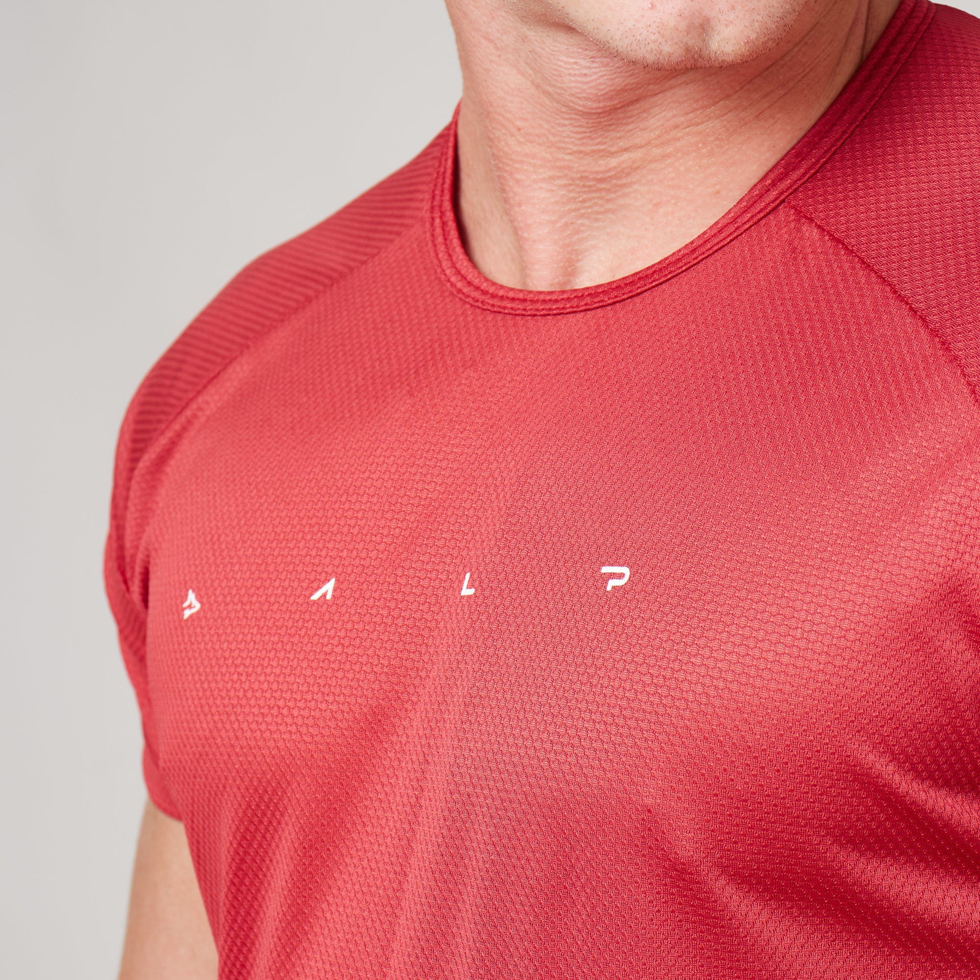 Camiseta Dry Fit Light Lupus Vermelho Mercúrio